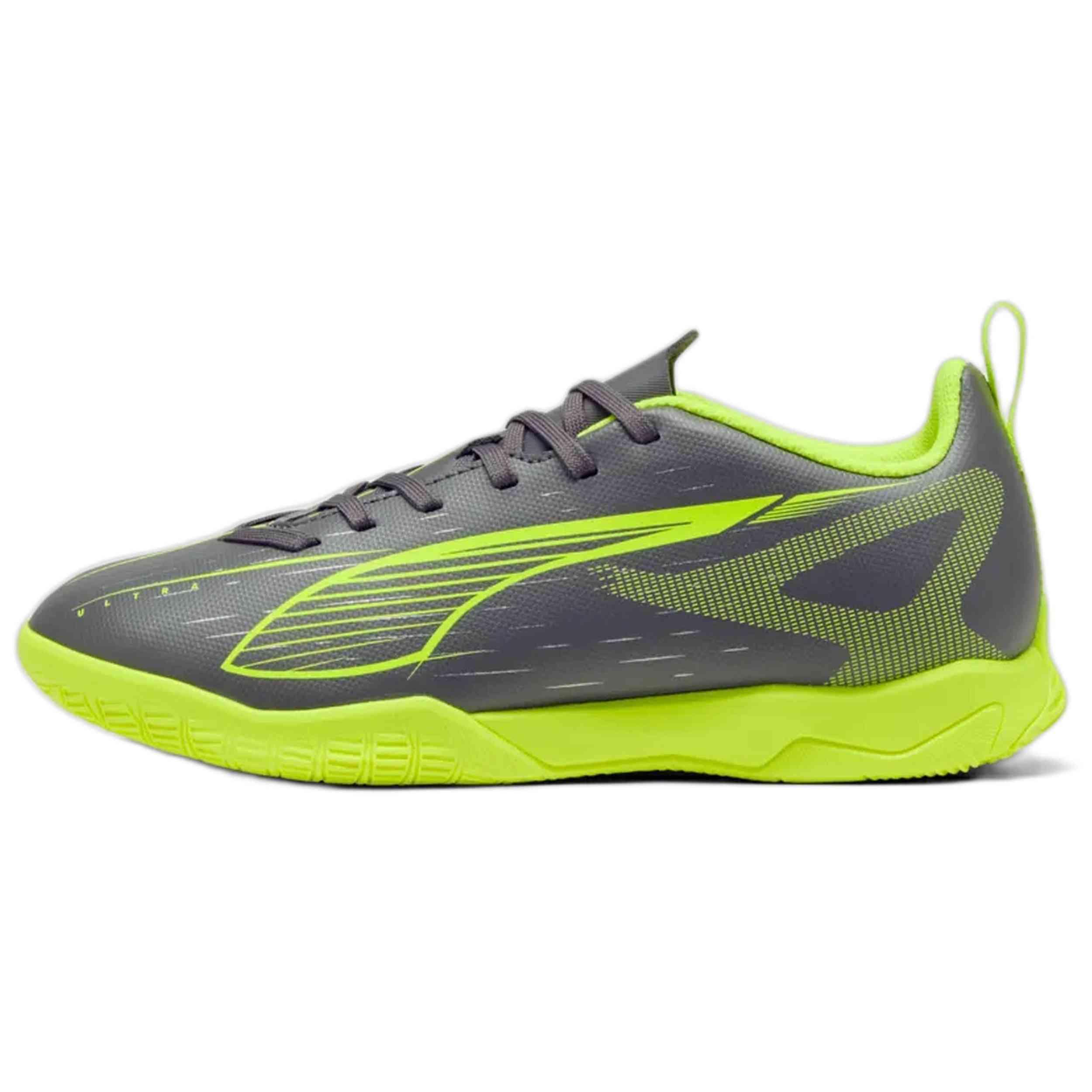Buty piłkarskie dziecięce PUMA Ultra 5 Play IT Jr matte aged alert/puma aged