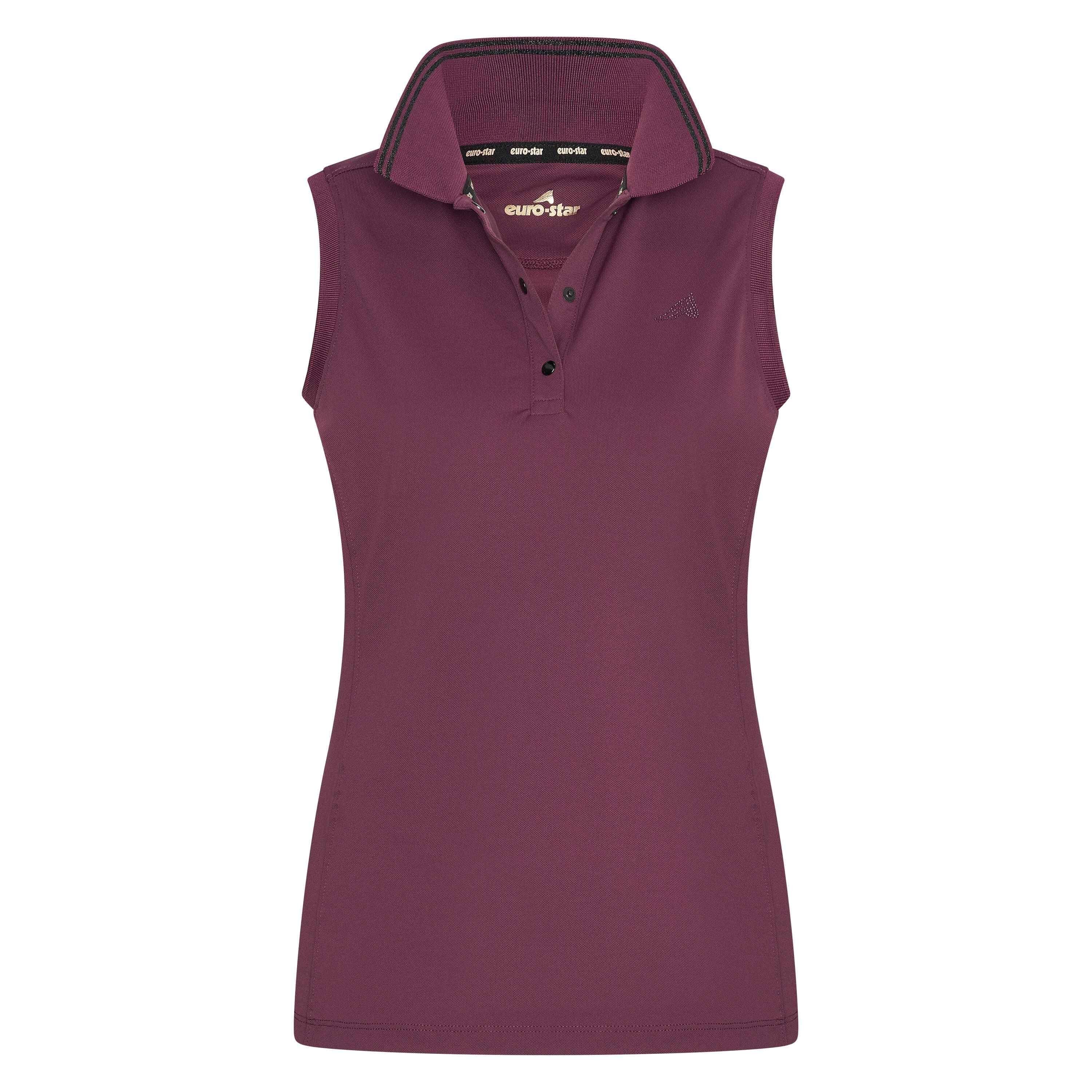 Damskie jeździeckie polo bez rękawów Euro-Star Carmella