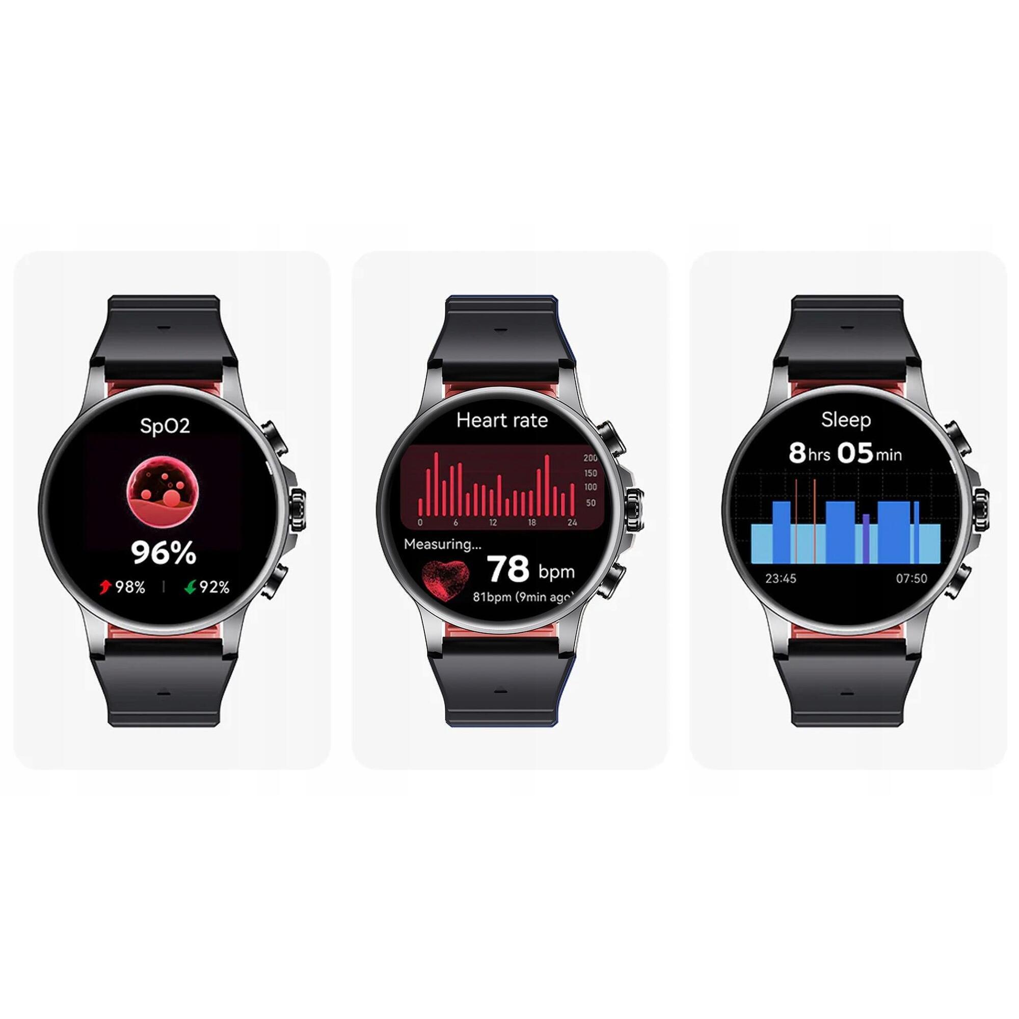 Smartwatch zegarek sportowy IMIKI Holo Ultra Black