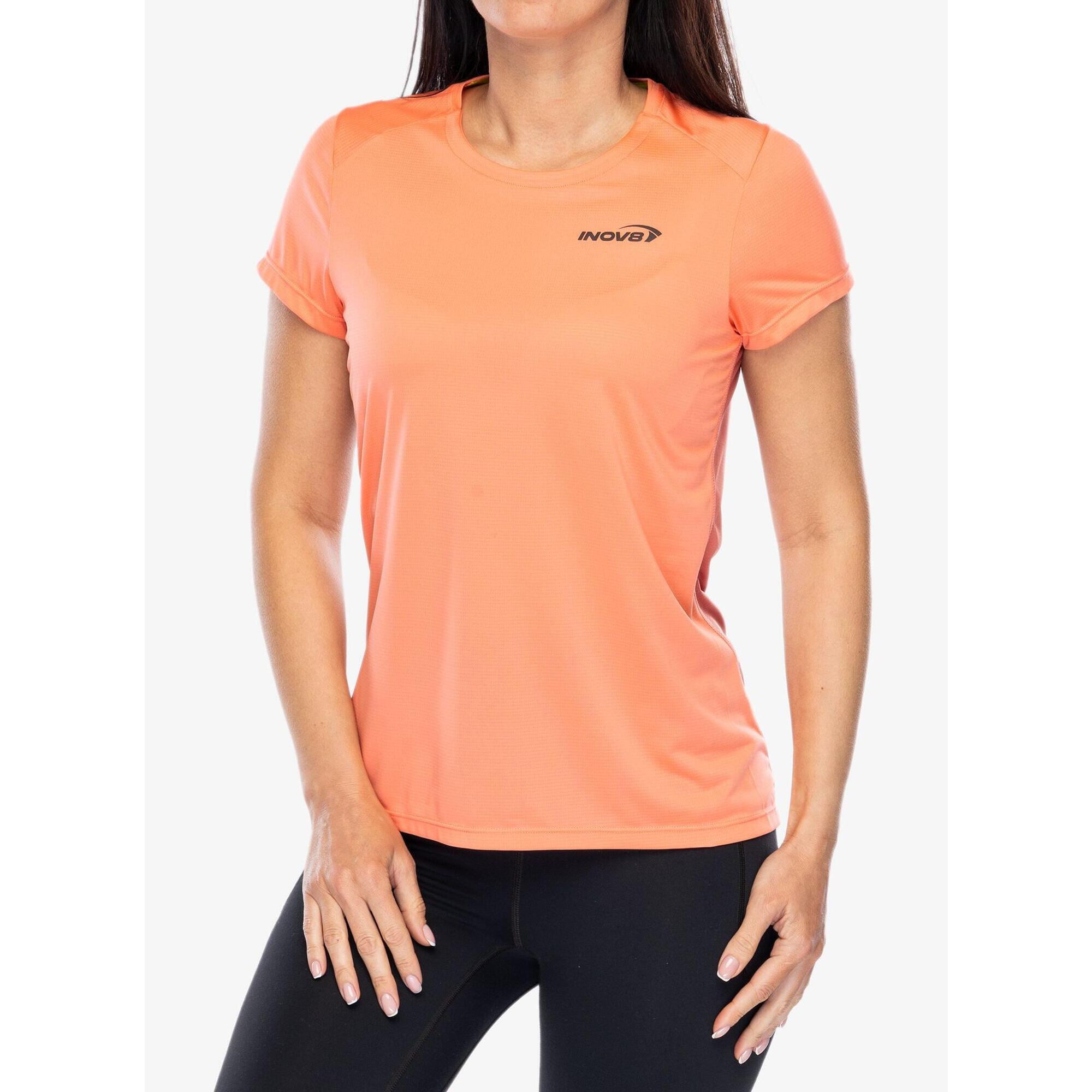 Koszulka biegowa damska Inov-8 Performance Short Sleeve