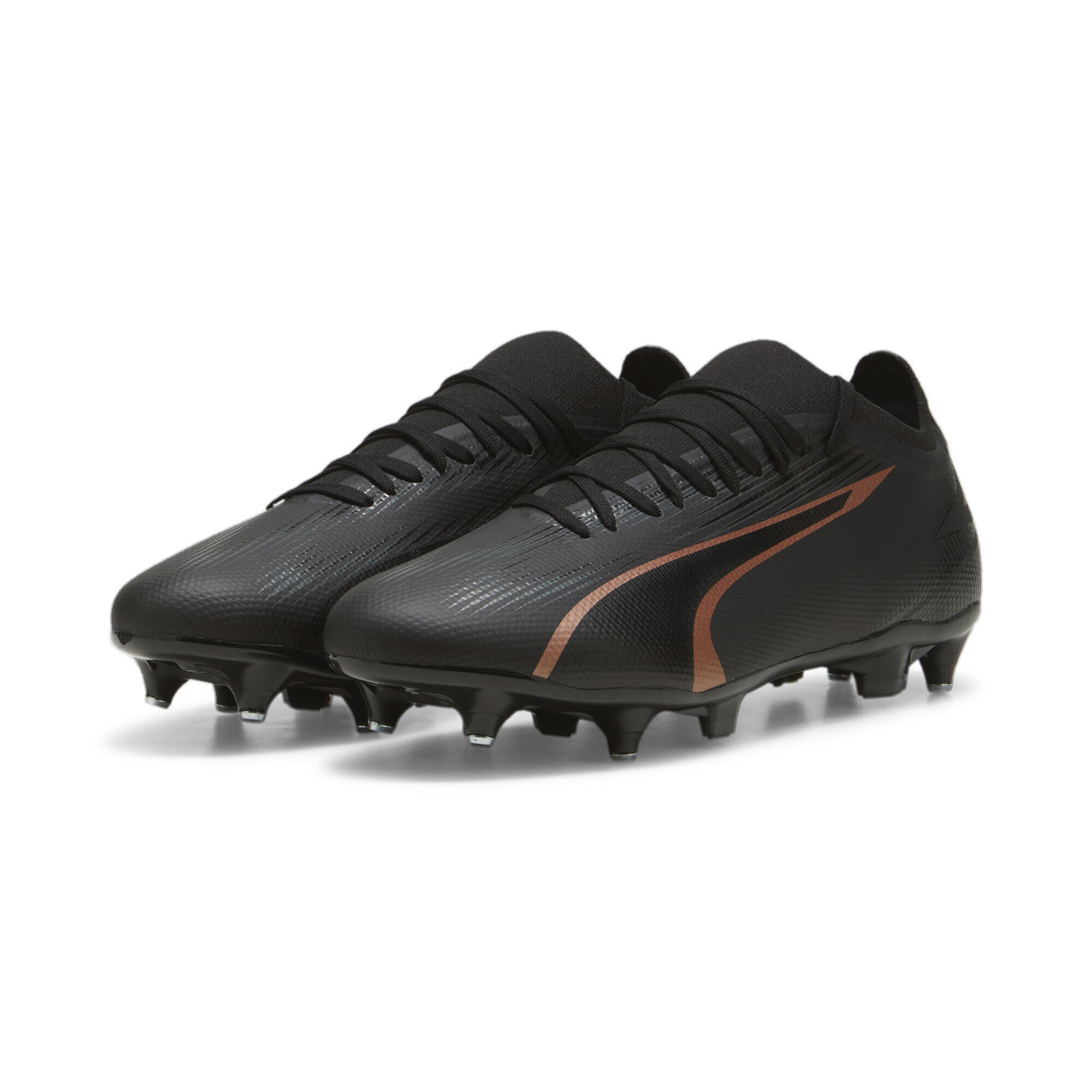 Buty piłkarskie ULTRA MATCH MxSG PUMA Black Copper Rose Metallic