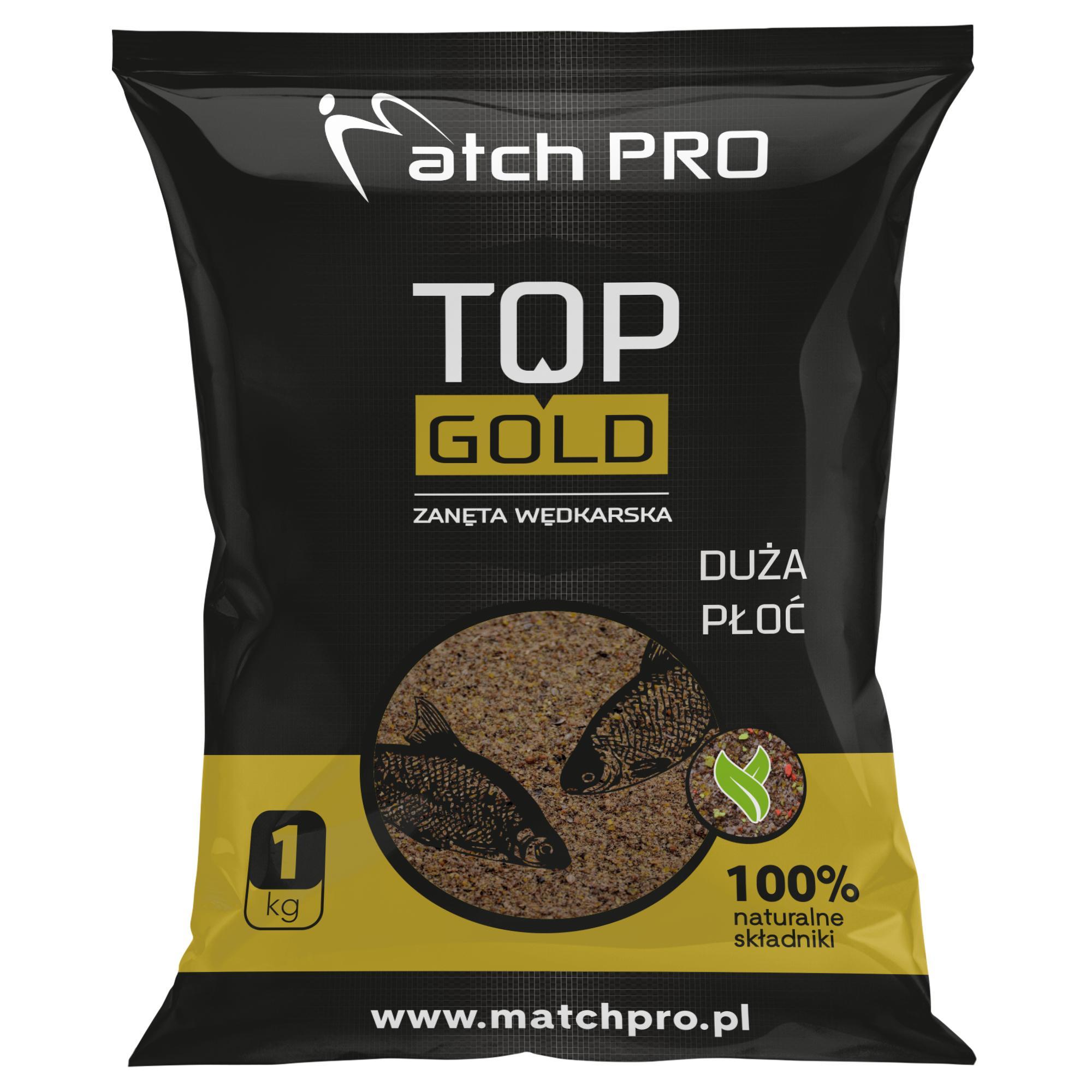 Zanęta MATCHPRO Top Gold Duża Płoć 1kg