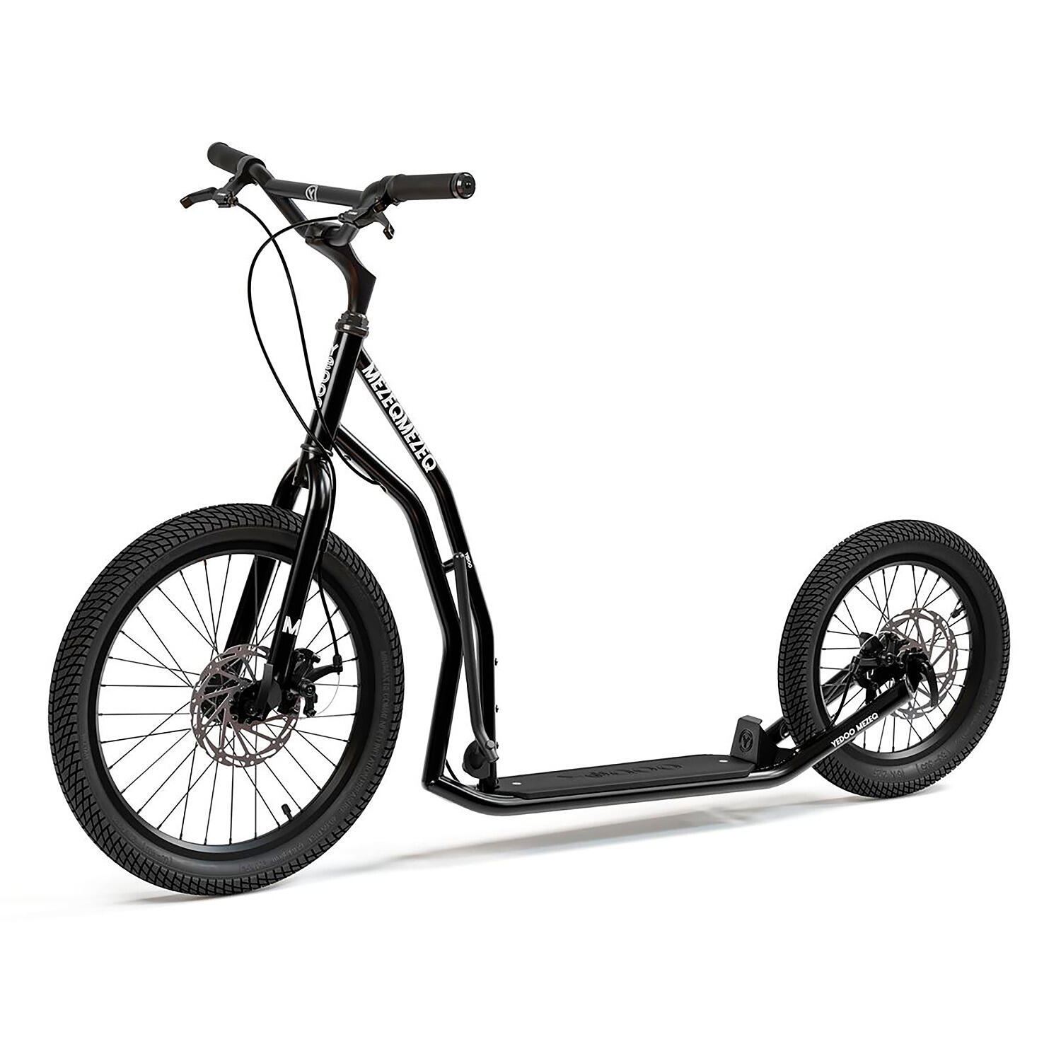 Hulajnoga Yedoo Mezeq z kołami 20/16 i hamulcami tarczowymi czarna