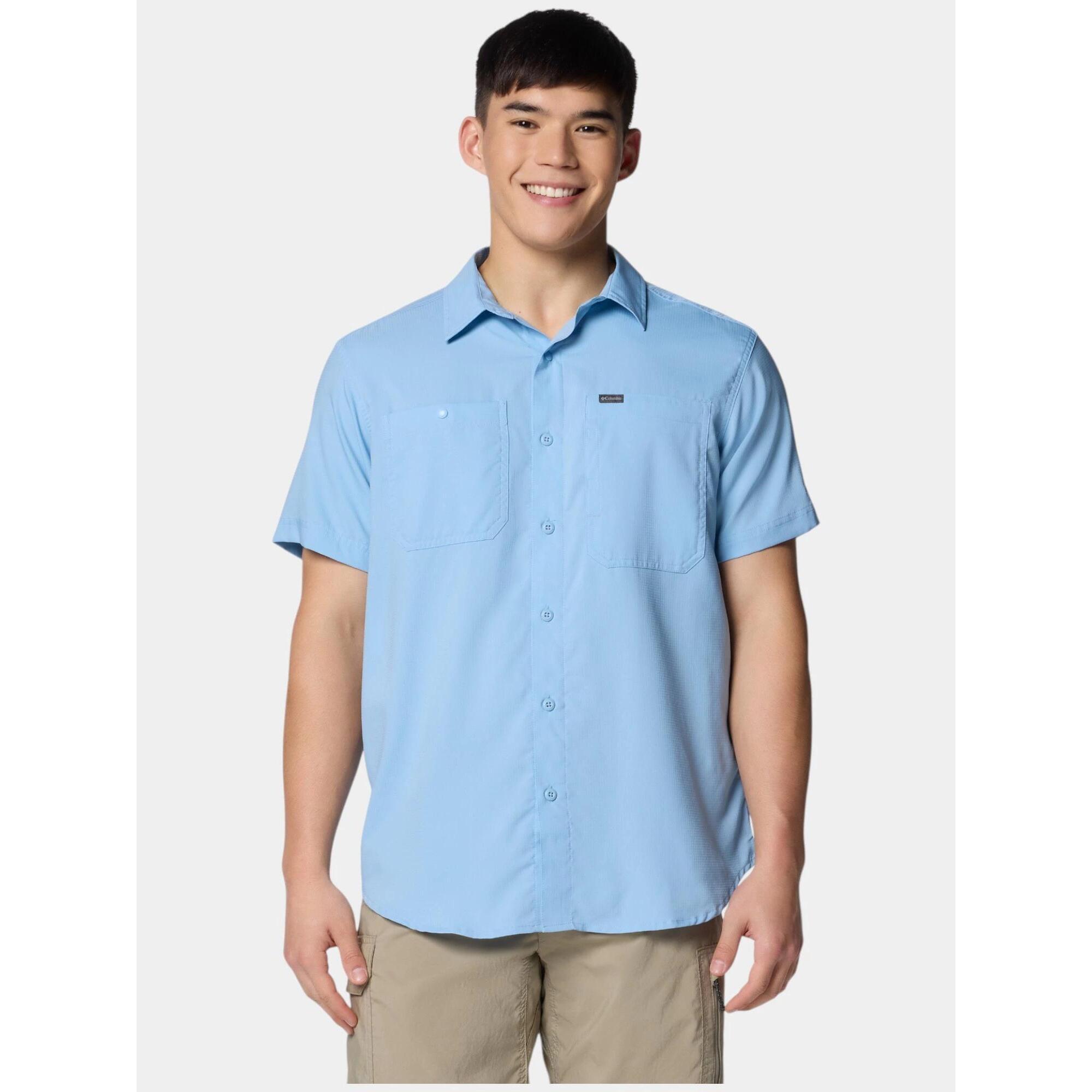 Koszulka turystyczna męska Columbia Silver Ridge Utility Lite