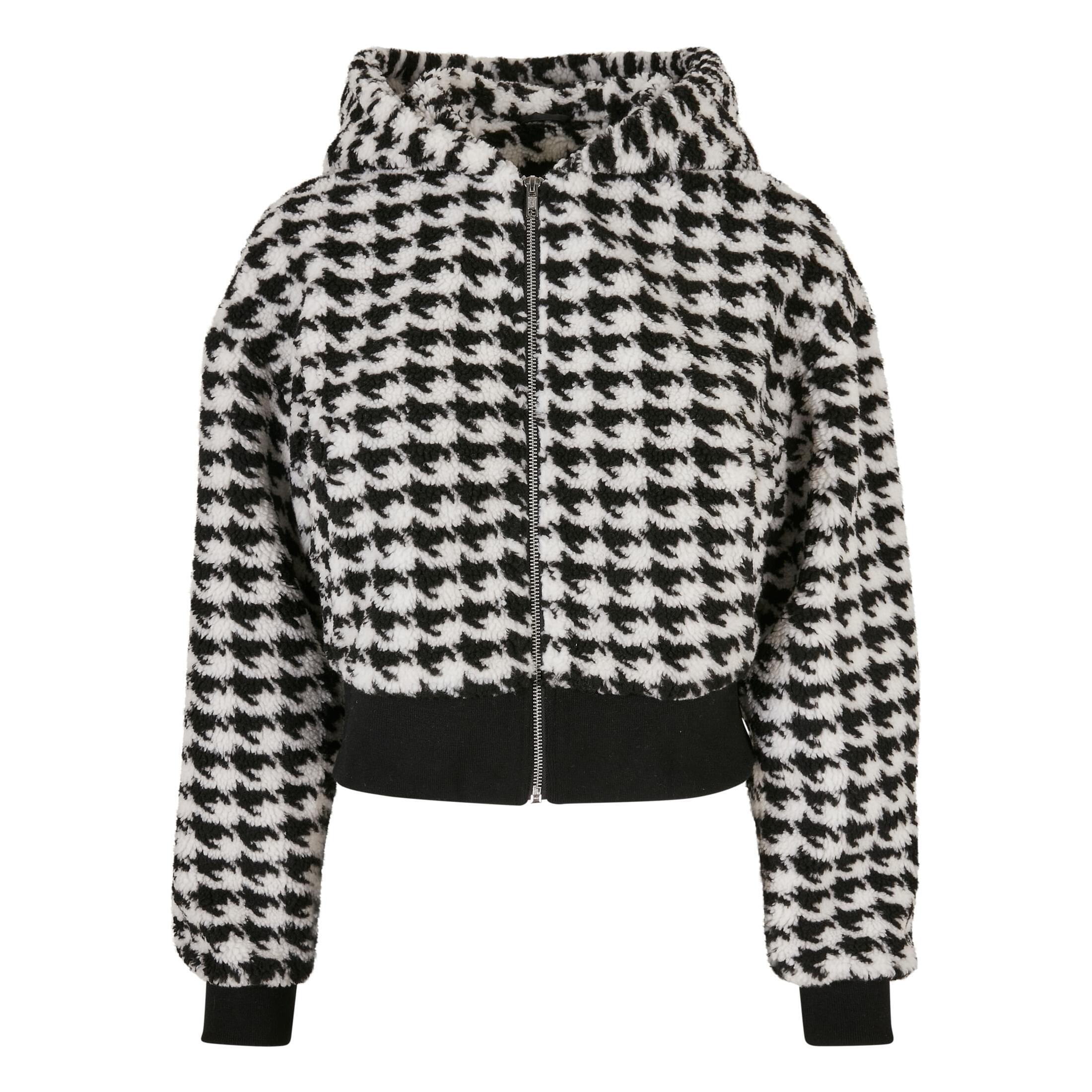 Damski oversize sherpa fleece Urban Classics AOP GT