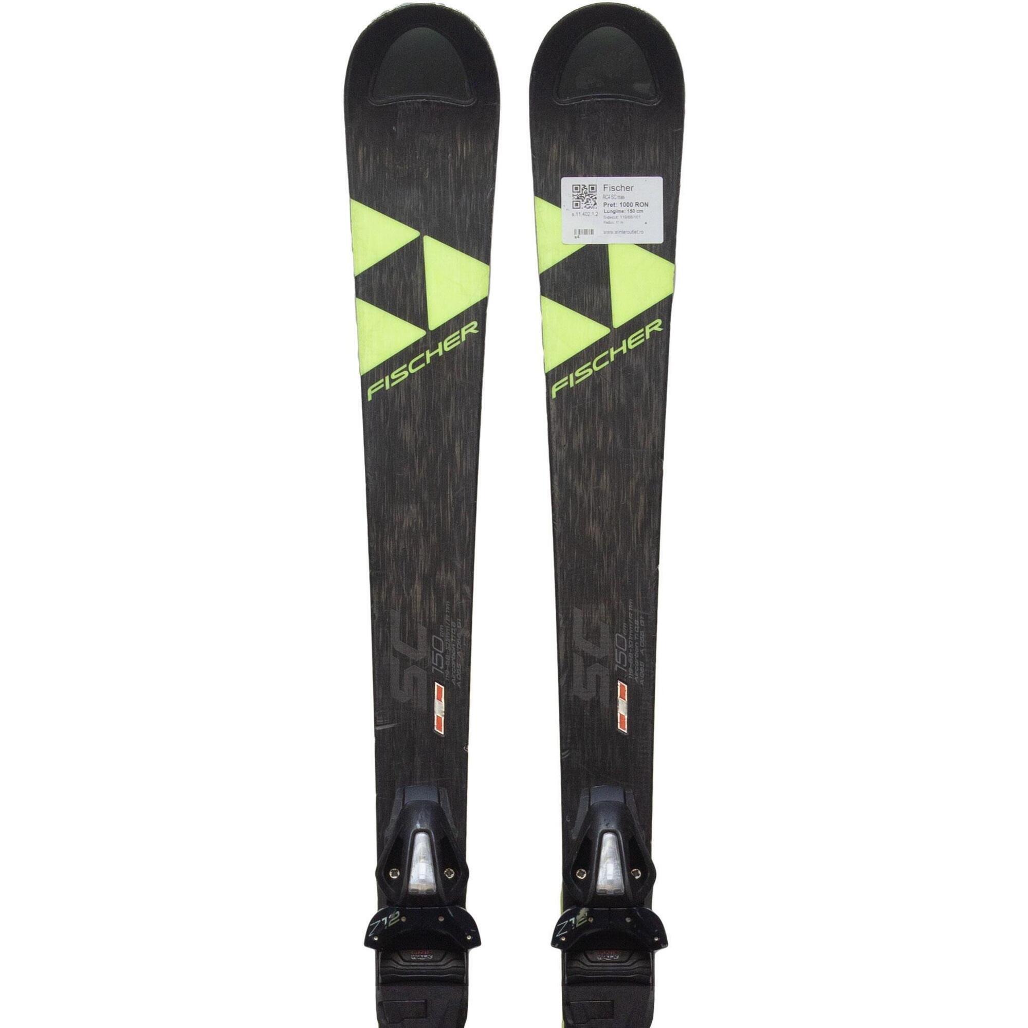 Second Life- Narty FISCHER RC4 SC, 155 cm- Stan bardzo dobry