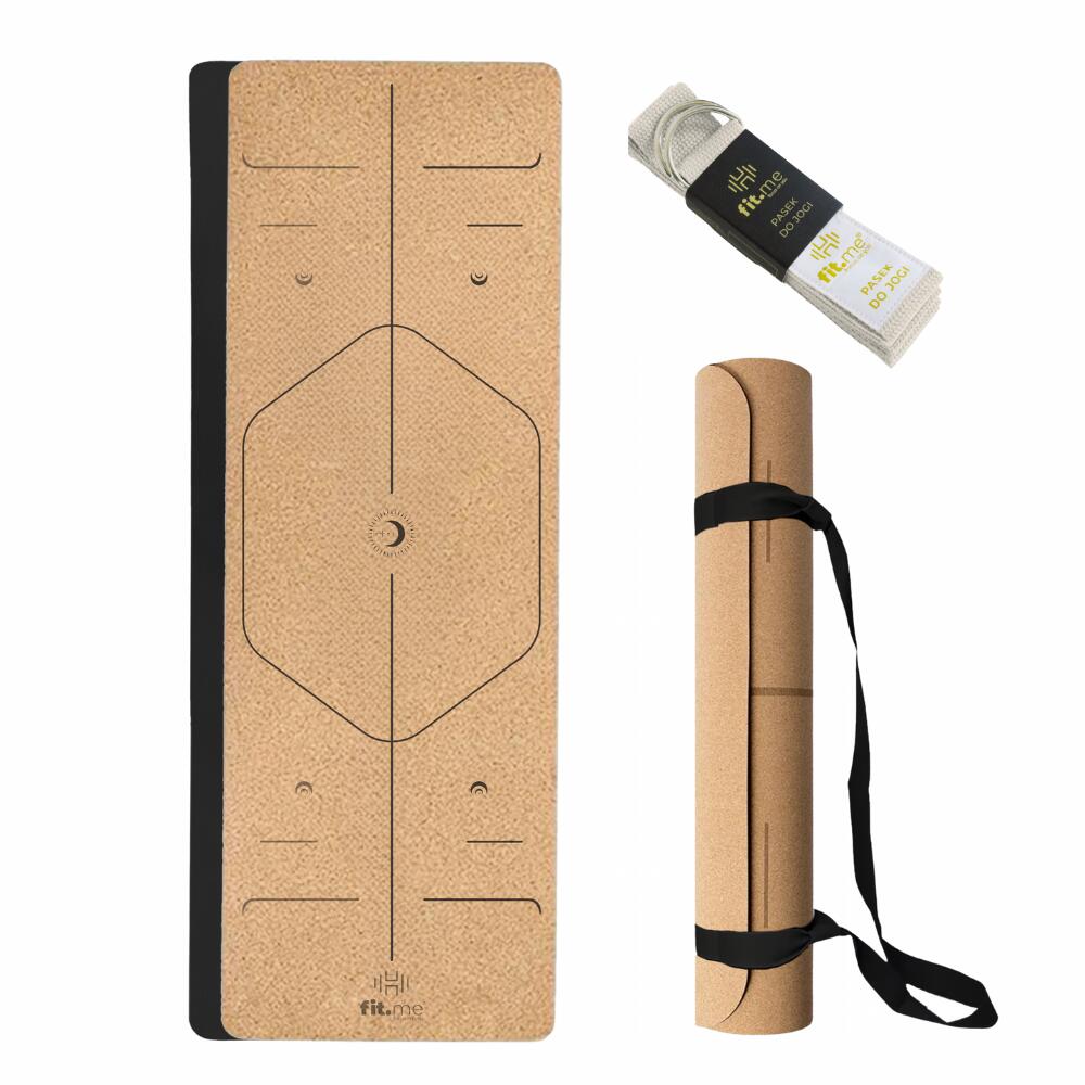 Mata Korek - Kauczuk do Jogi i Ćwiczeń Fit.Me antypoślizgowa