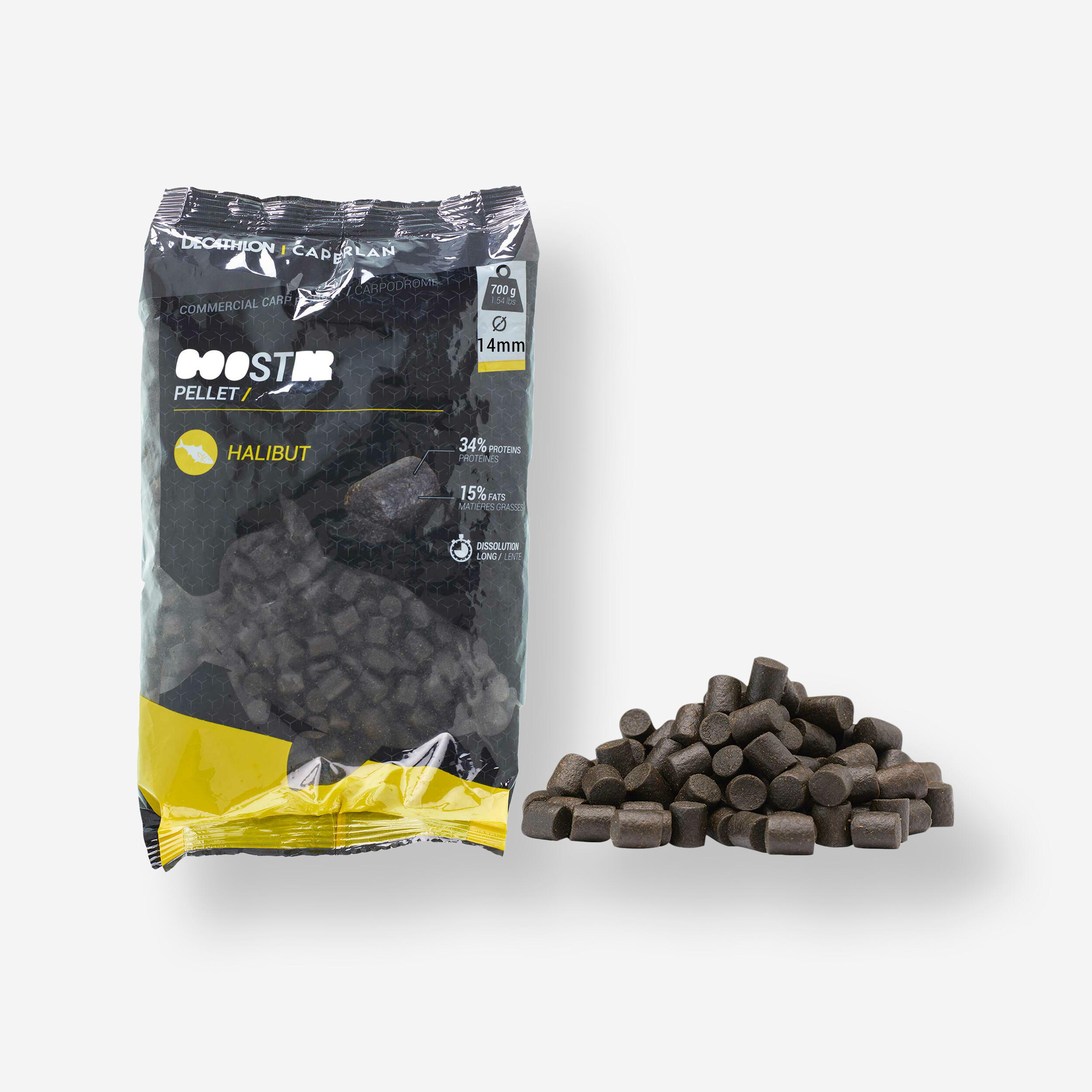 Gooster Pellet Halibut Caperlan 14 mm 0,7 kg