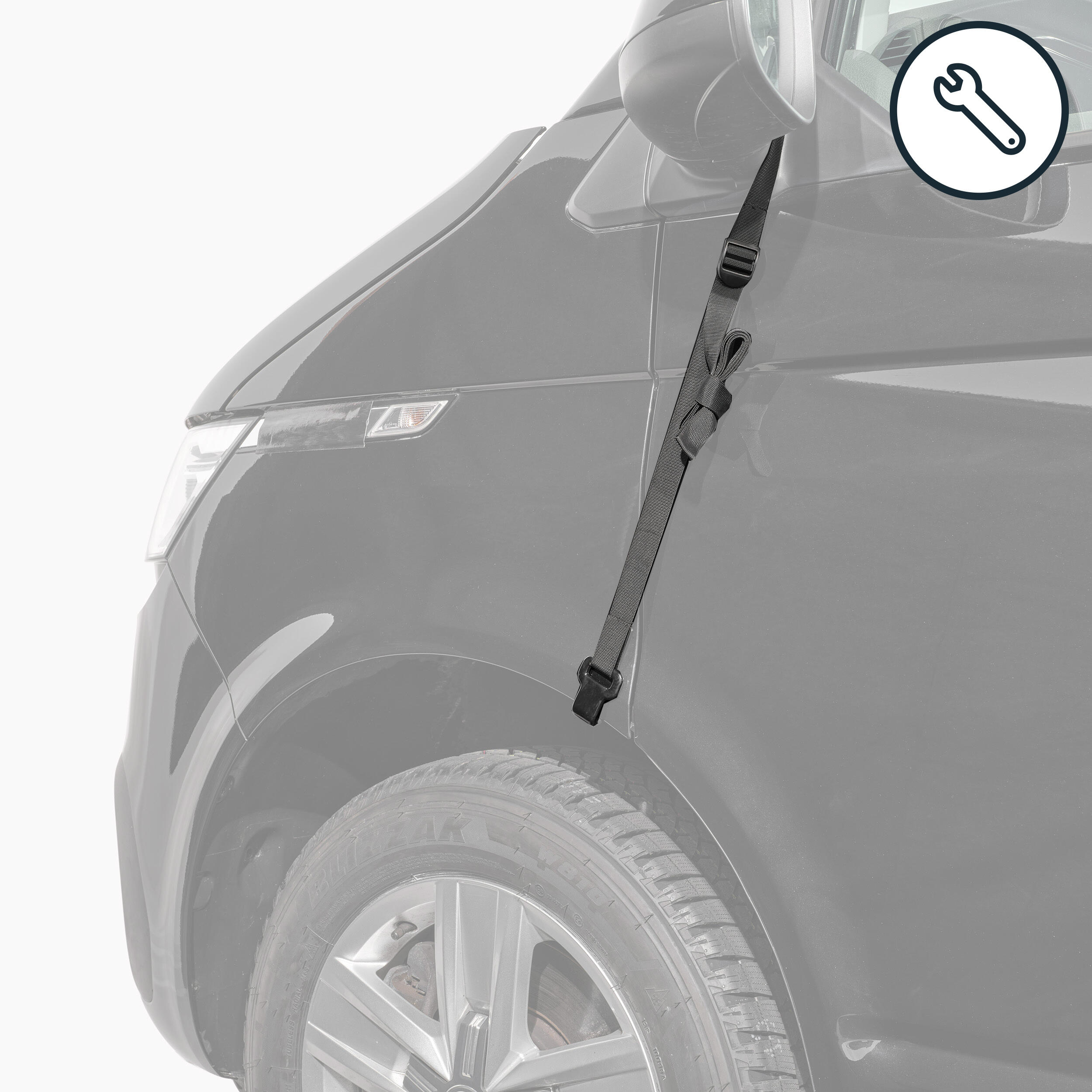 Paski łączące - część zamienna do przedsionka Quechua Arpenaz Base Fresh