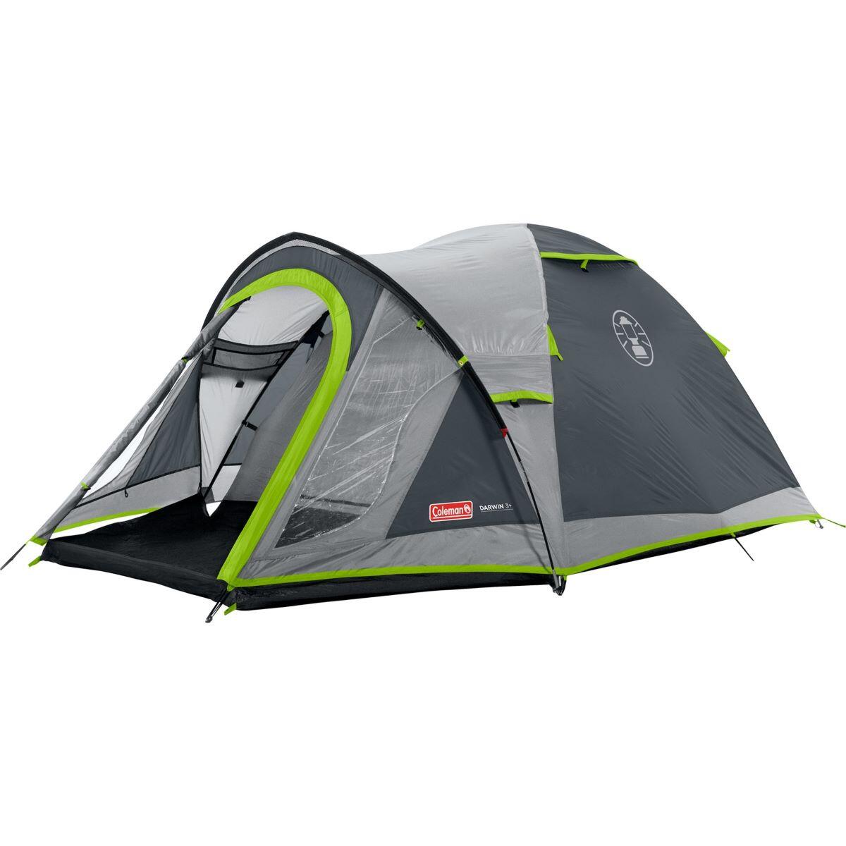 Namiot trzyosobowy Coleman Darwin 3 Plus - grey/green