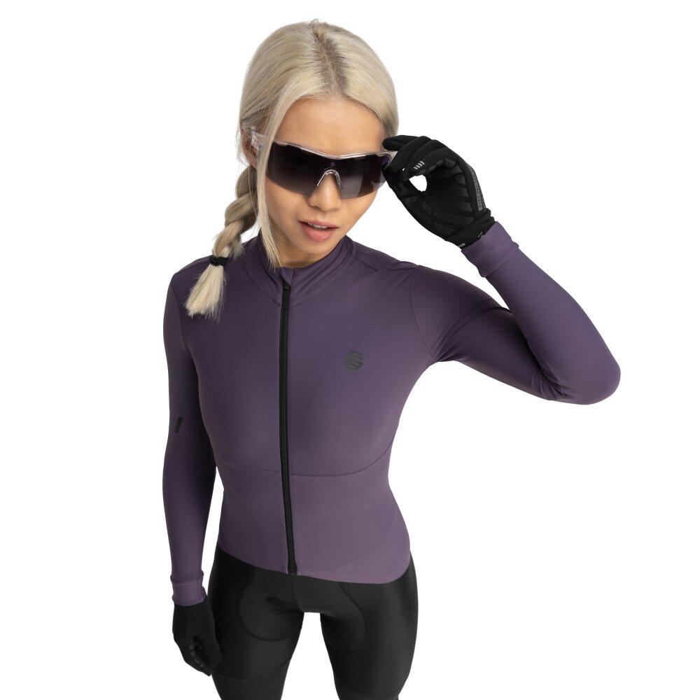 Damska termoaktywna koszulka rowerowa z długim rękawem Kolarstwo Siroko M7 Tru