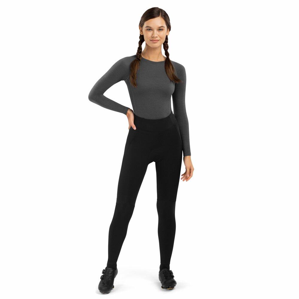 Damskie długie spodnie rowerowe z wkładką Kolarstwo Siroko Core Lookout