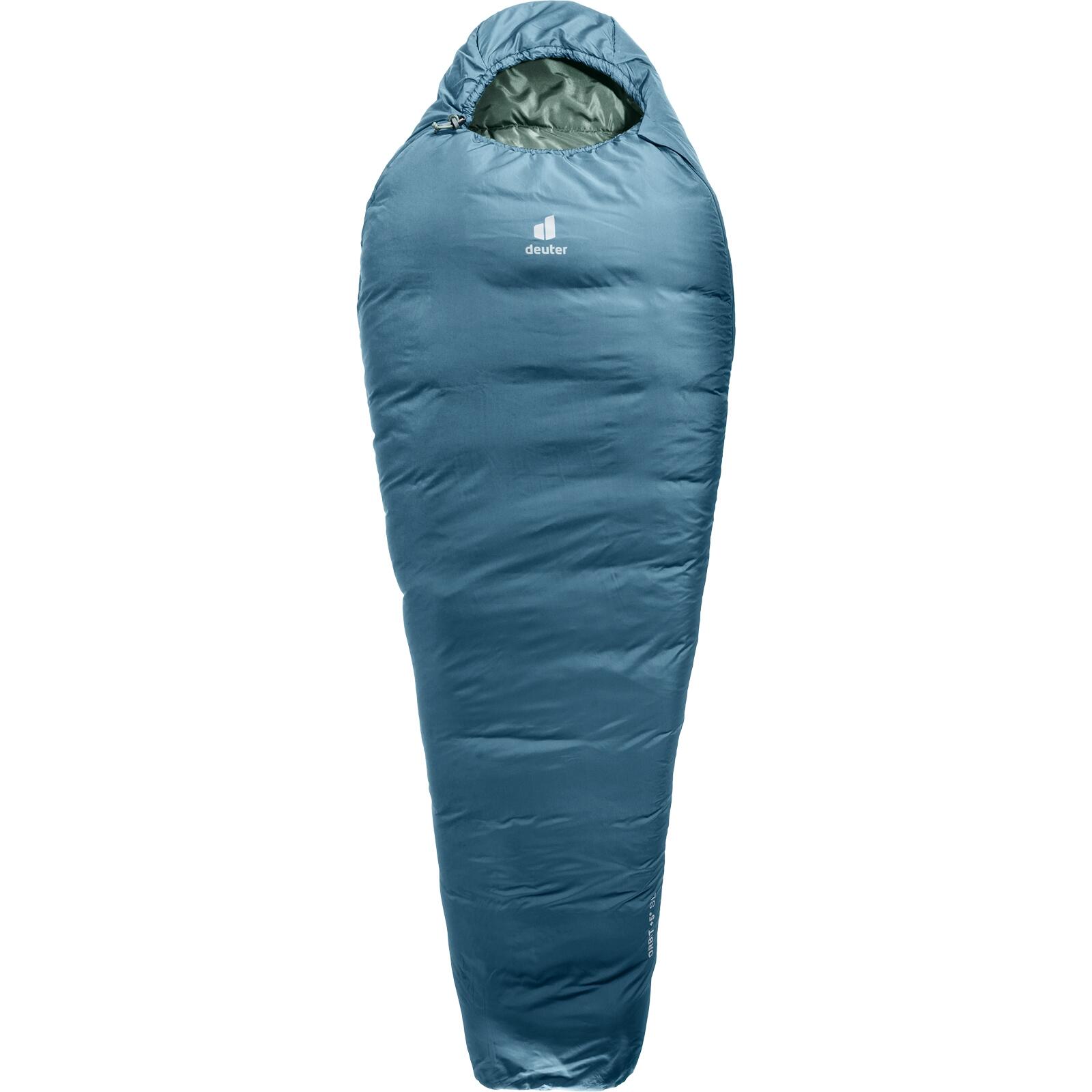 Śpiwór damski Deuter Orbit +5 SL (175 cm) - atlantic/sage Lewy
