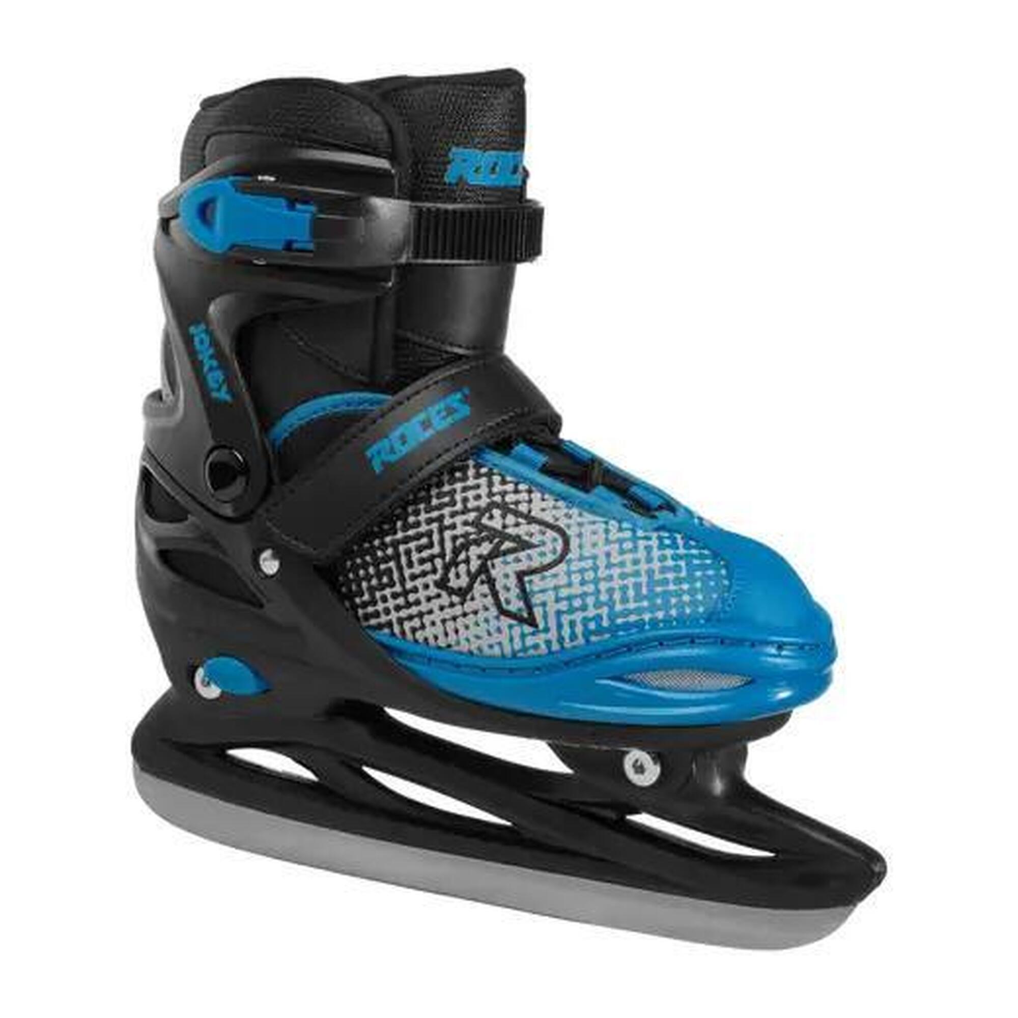Łyżwy Dzieci Roces Jokey Ice X łyżwy Dla Dzieci - Black/Astro Blue - 34-37