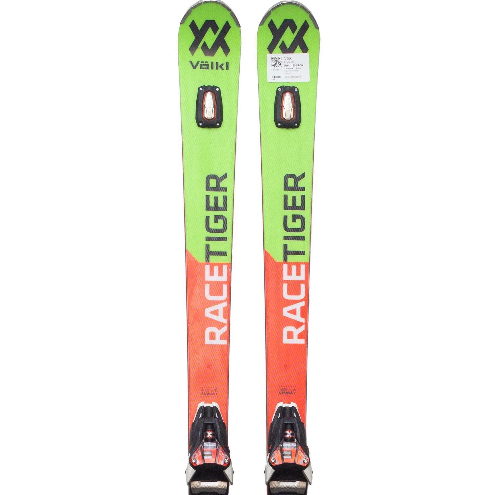 Second Life- Narty VOLKL Racetiger GS, 180 cm- Stan bardzo dobry