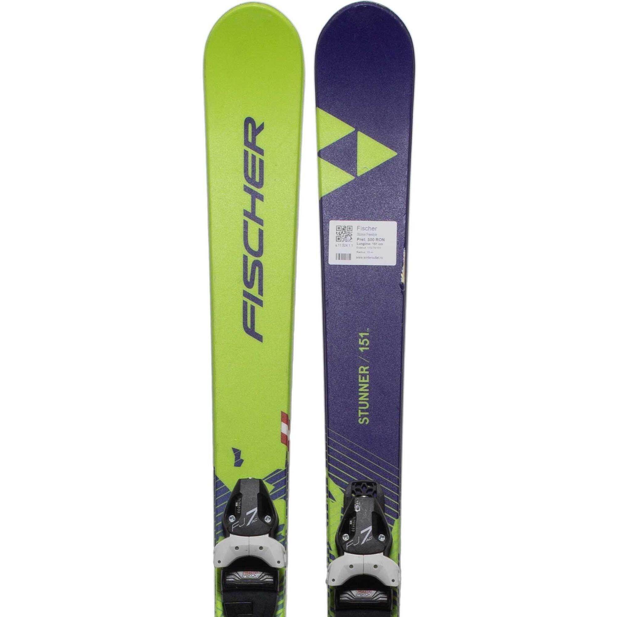 Second Life- Narty FISCHER Stunner Freestyle, 121 cm - Stan dobry