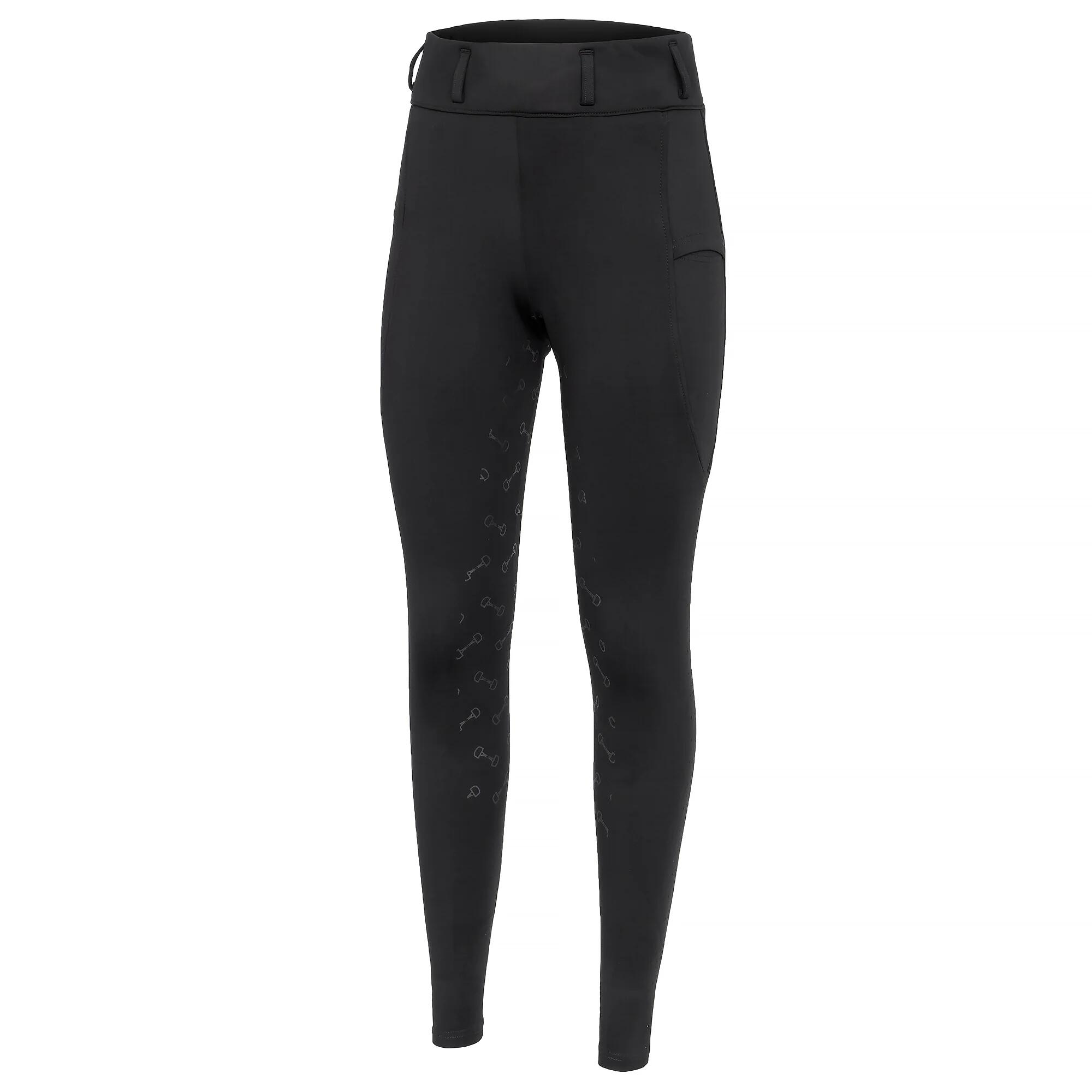 Legginsy jeździeckie damskie EQUESTRIAN QUEEN Salford 25SS z pełnym lejem