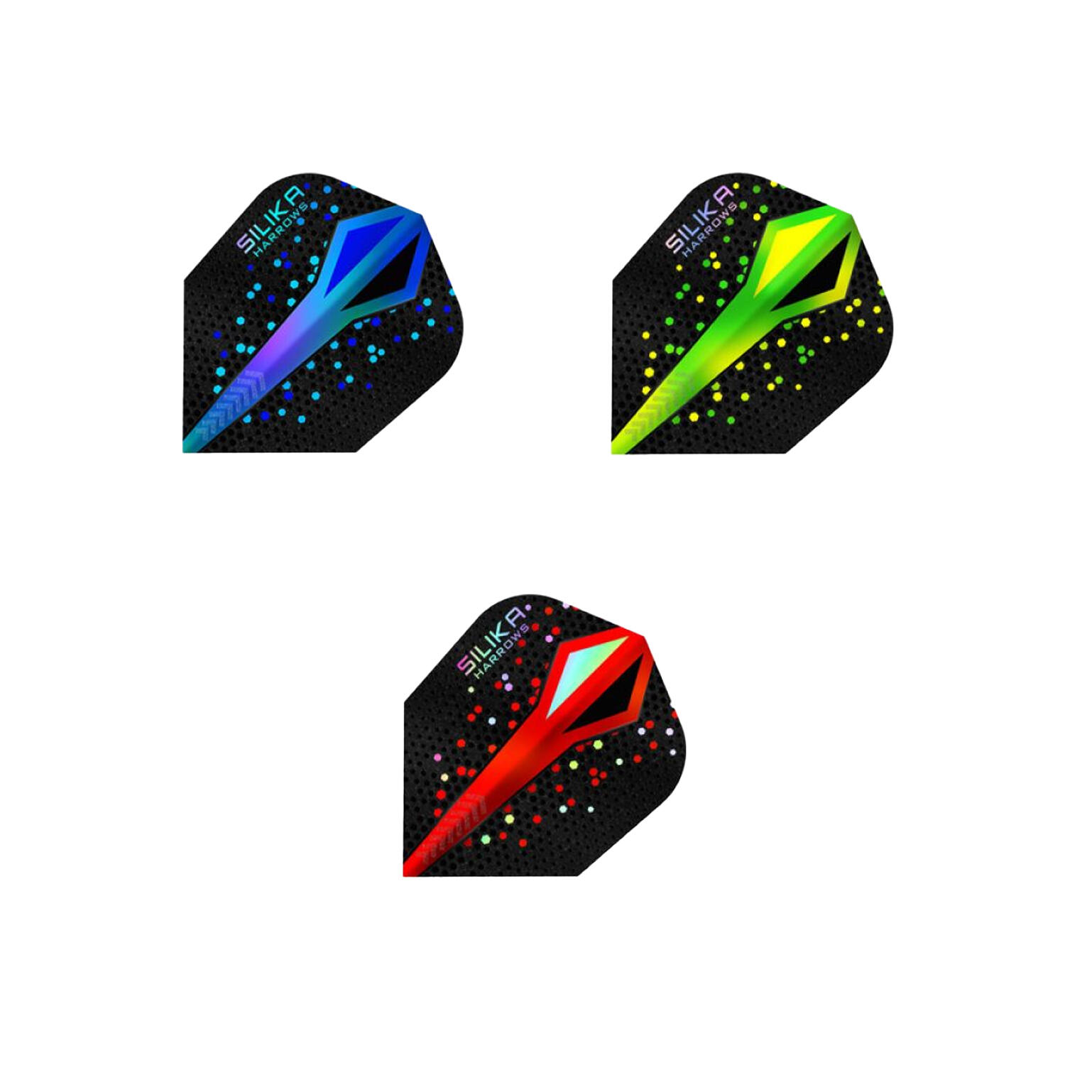 Lotki Colourshift Silica Colour Gradient Dart (zestaw 3 Sztuk)