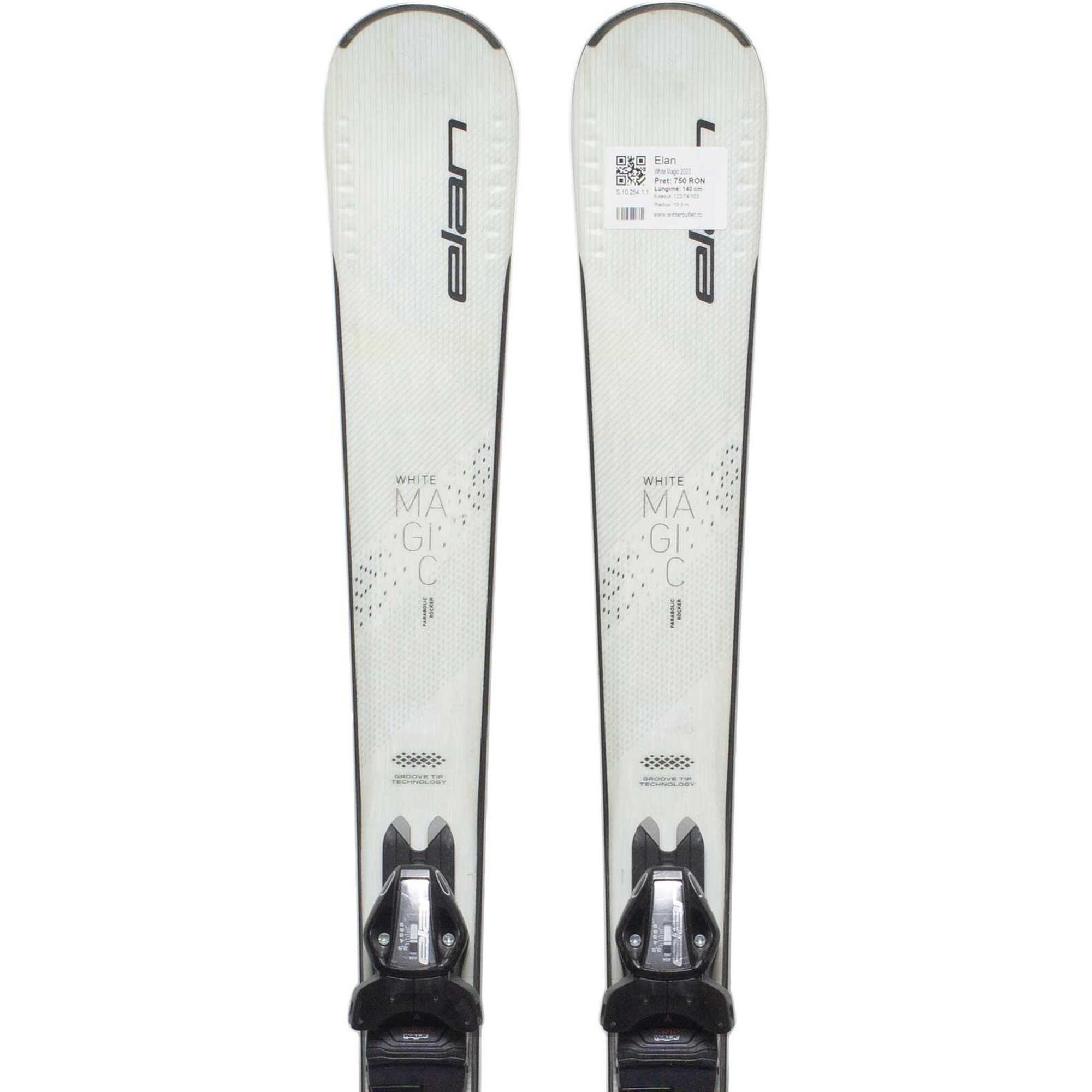 Second Life- Narty ELAN White Magic 2023, 158 cm- Stan bardzo dobry