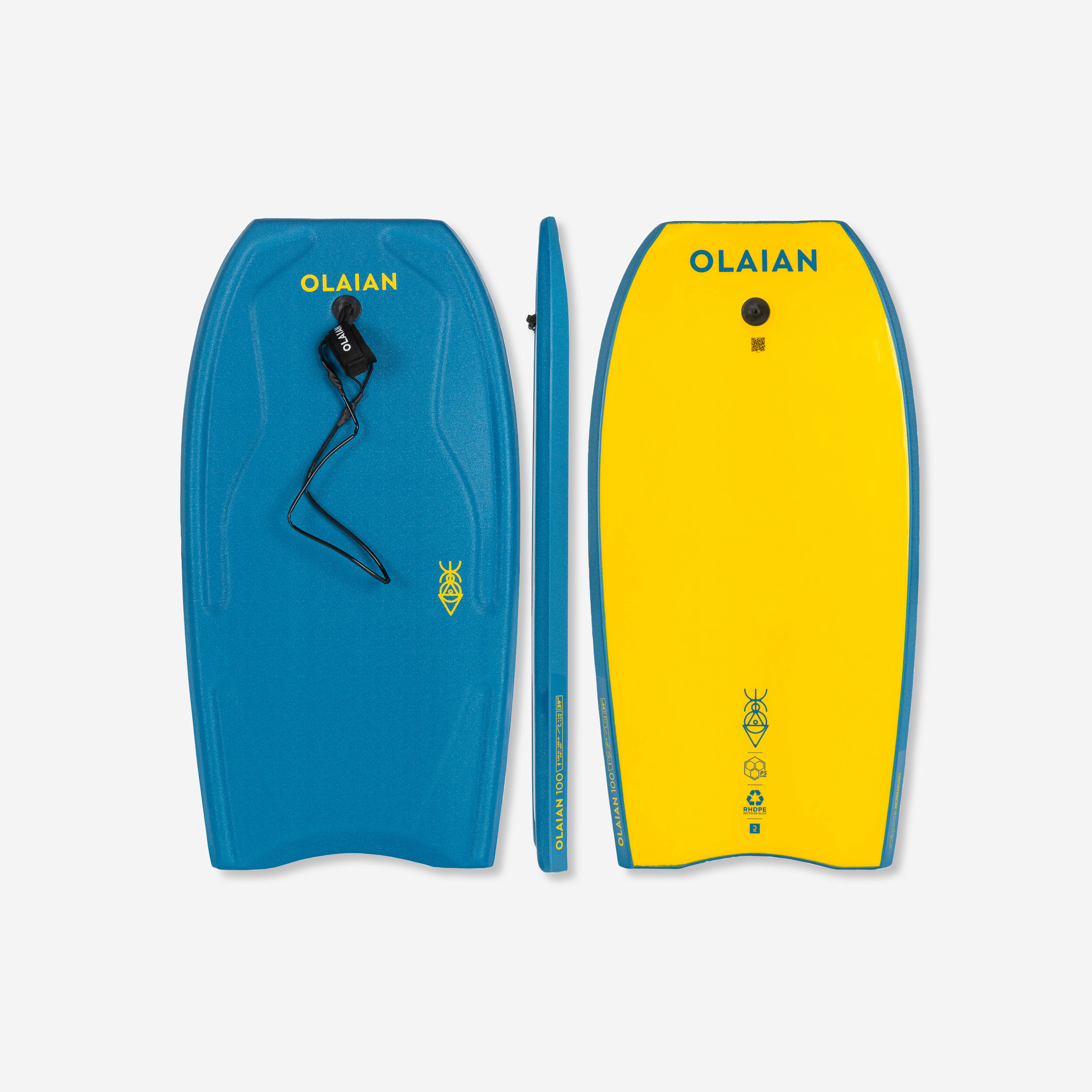 Deska bodyboard Olaian 100 42"