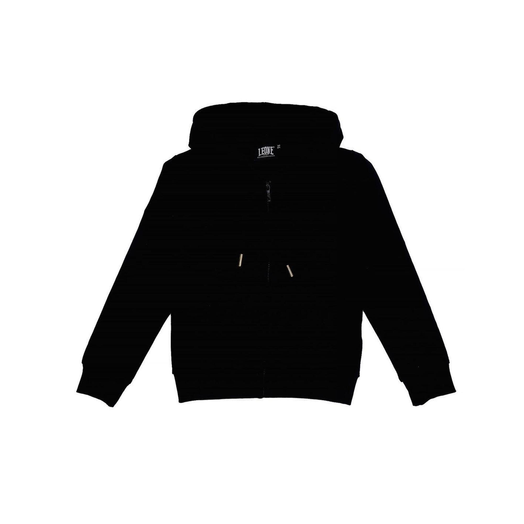 Błyszcząca dziewczęca bluza z kapturem, zapinana na zamek