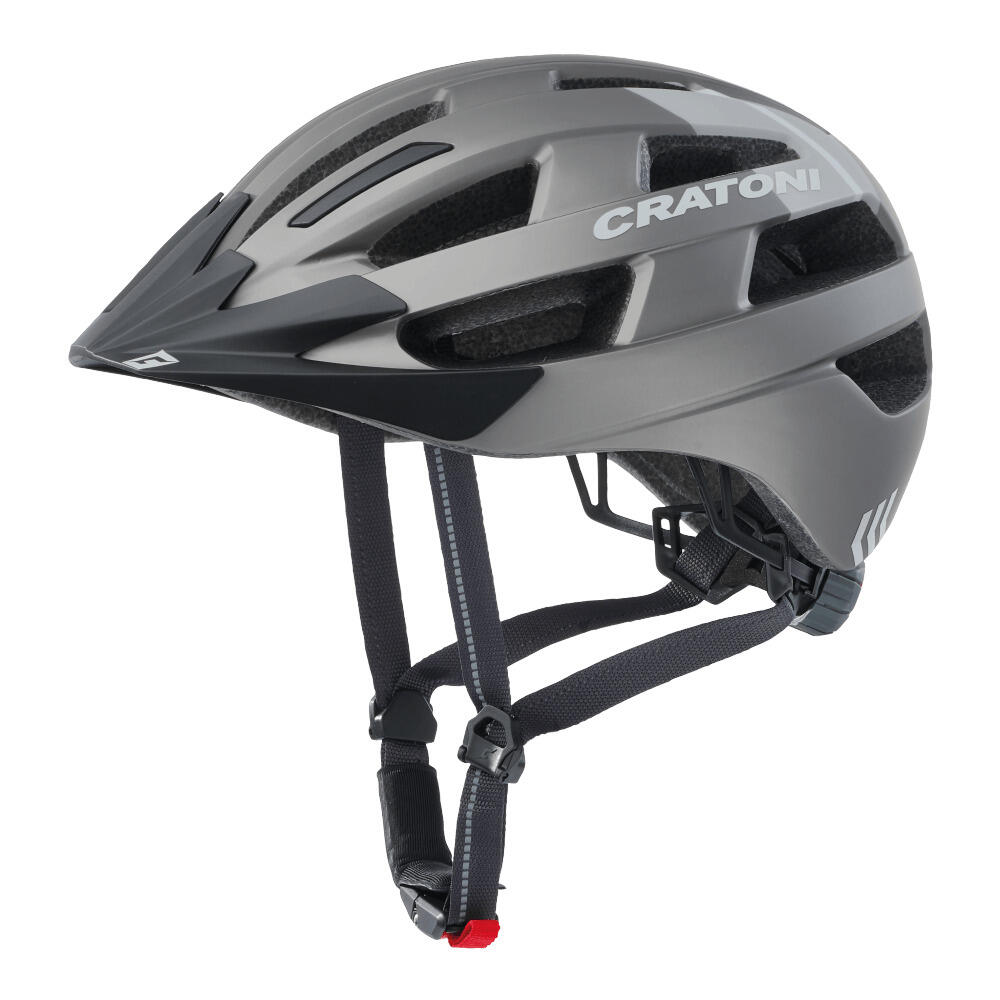 City - Kask rowerowy Velo-X antracyt matowy