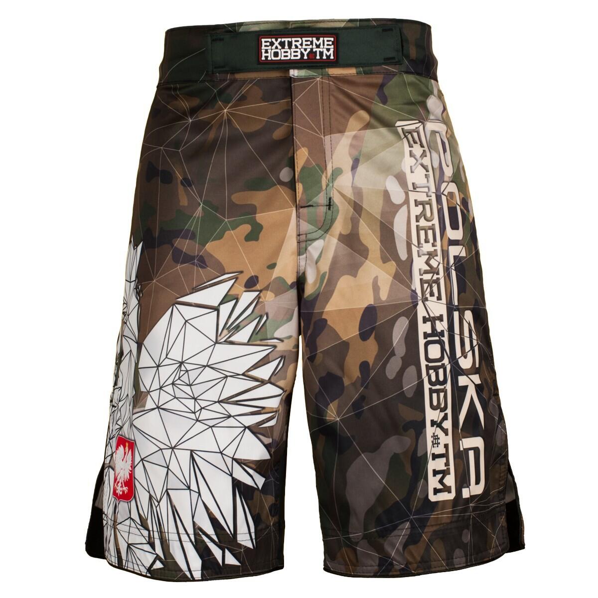 Spodenki do Grapplingu MMA BJJ K1 męskie EXTREME HOBBY POLSKA CAMO