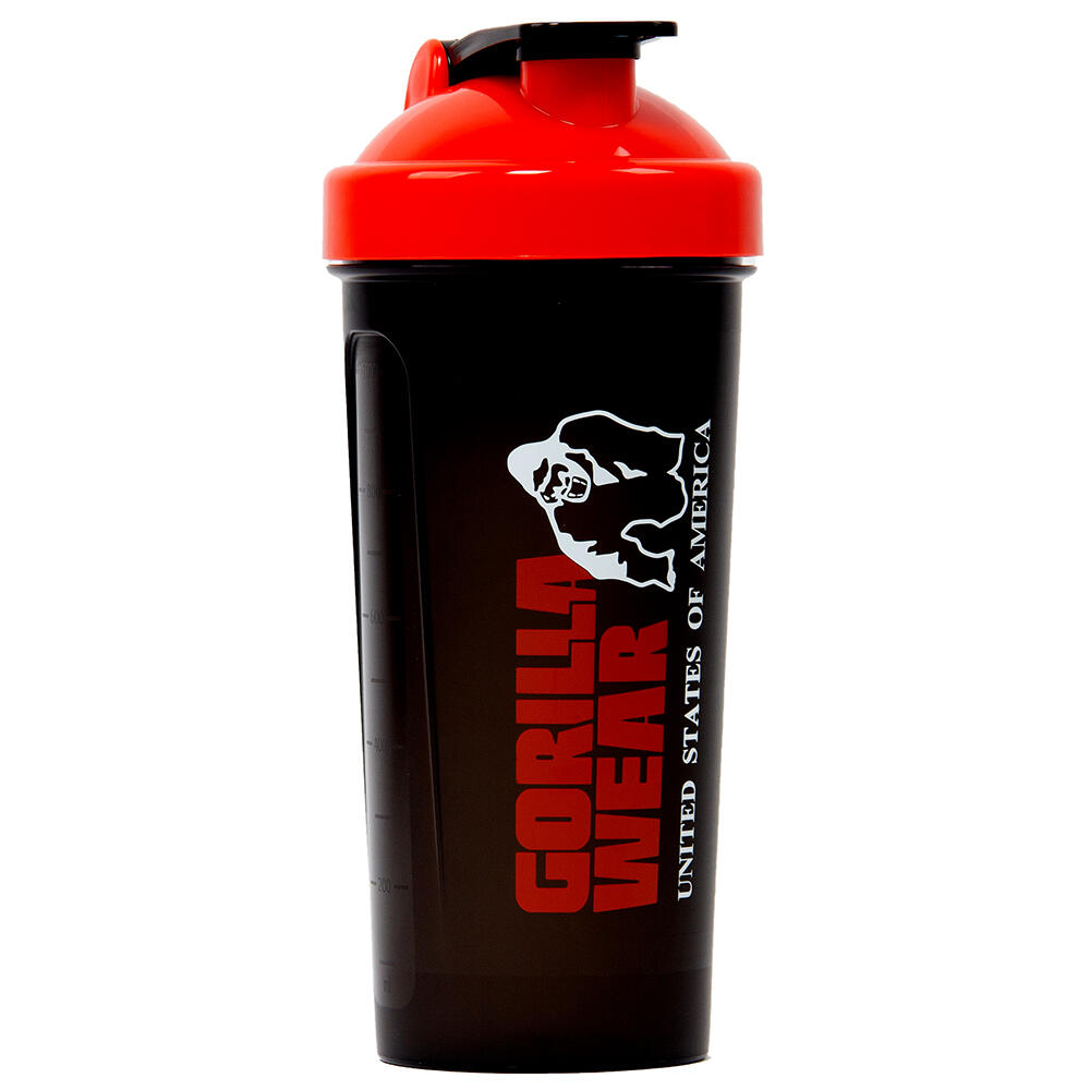 Shaker XXL 1000ML - Czarny/Czerwony