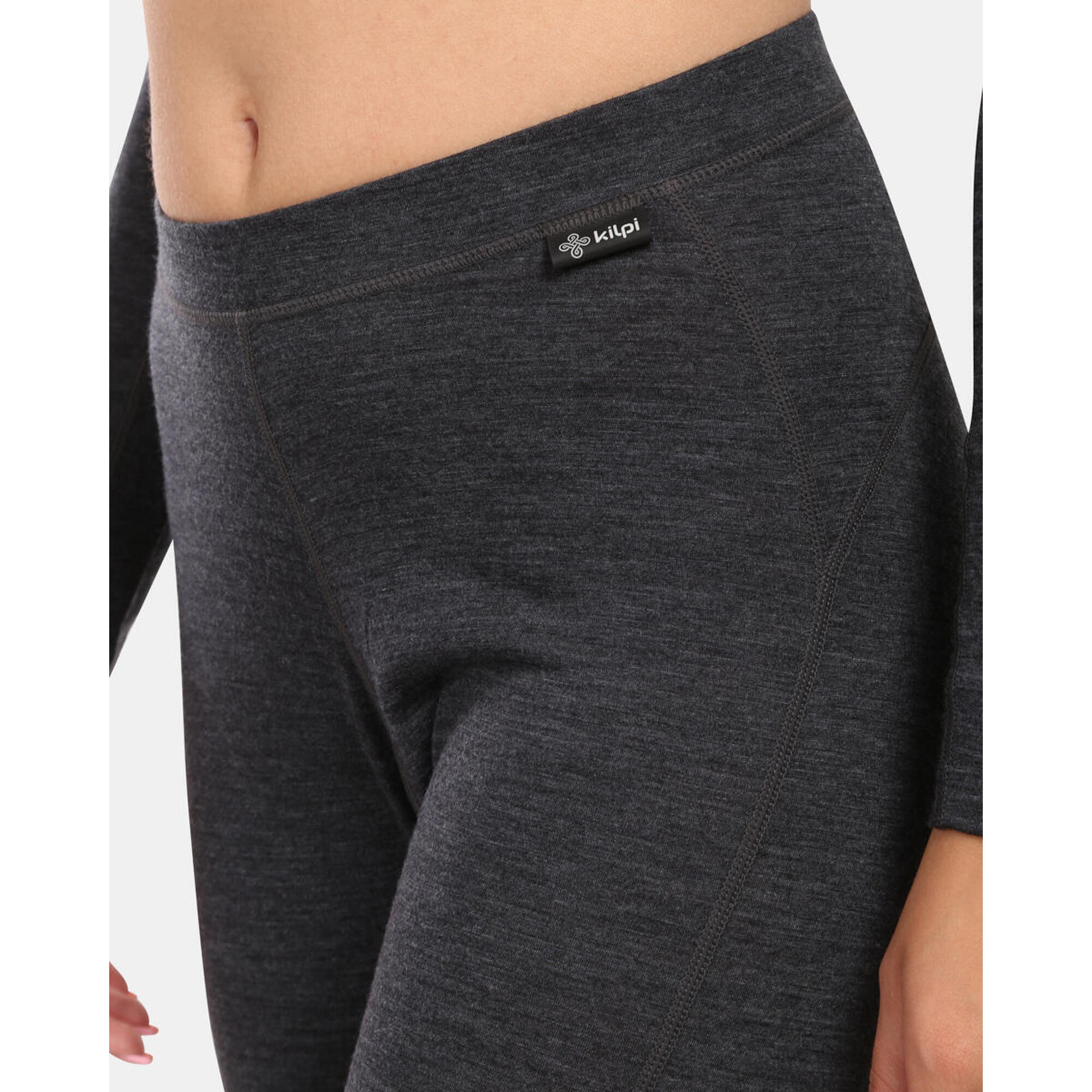Damskie spodnie termoaktywne z wełny merino Kilpi MAVORA BOTTOM-W