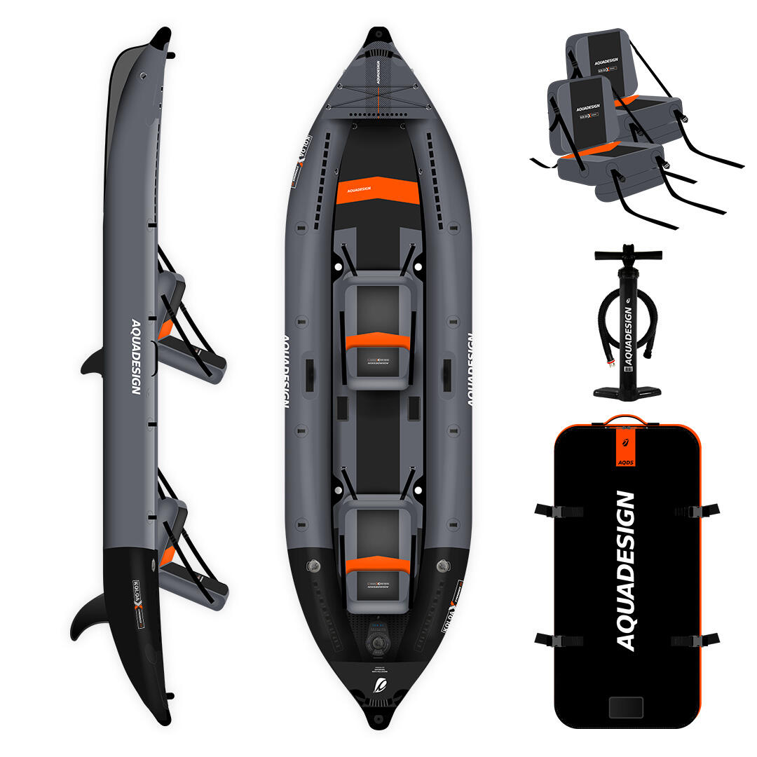 Kajak pompowany Aquadesign Koloa X'PERIENCE 360 cm