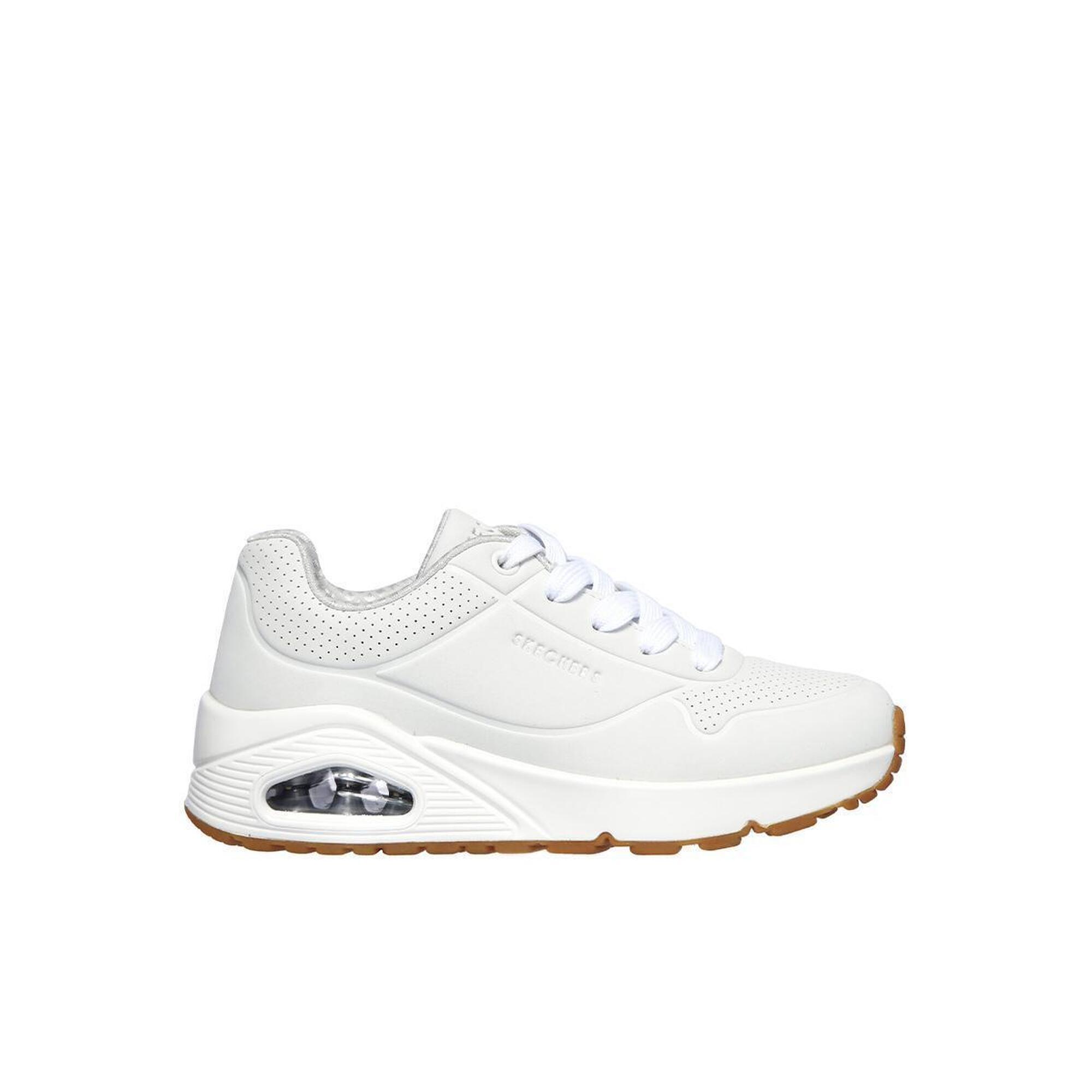 Buty na co dzień młodzieżowe SKECHERS UNO STAND ON AIR skóra