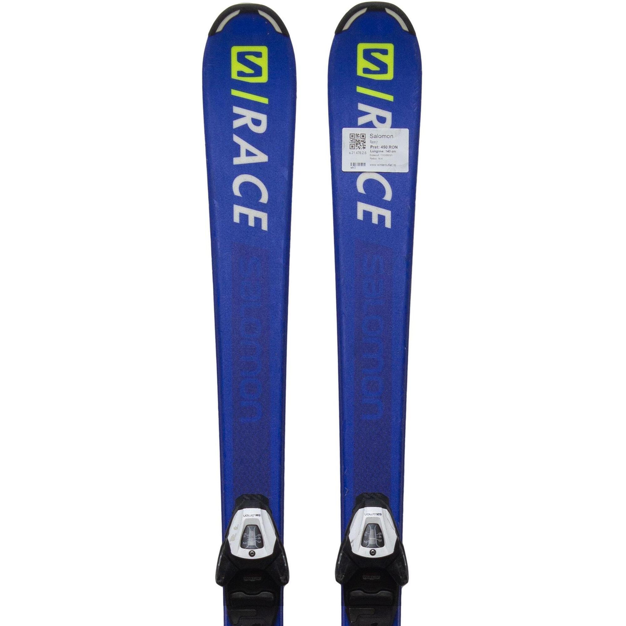 Second Life- Narty SALOMON Race jr, 110 cm - Stan dobry