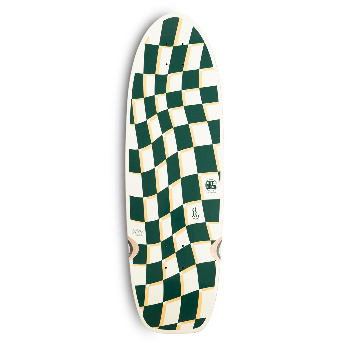 Deck Cutback Surfskates Checkmate 32"