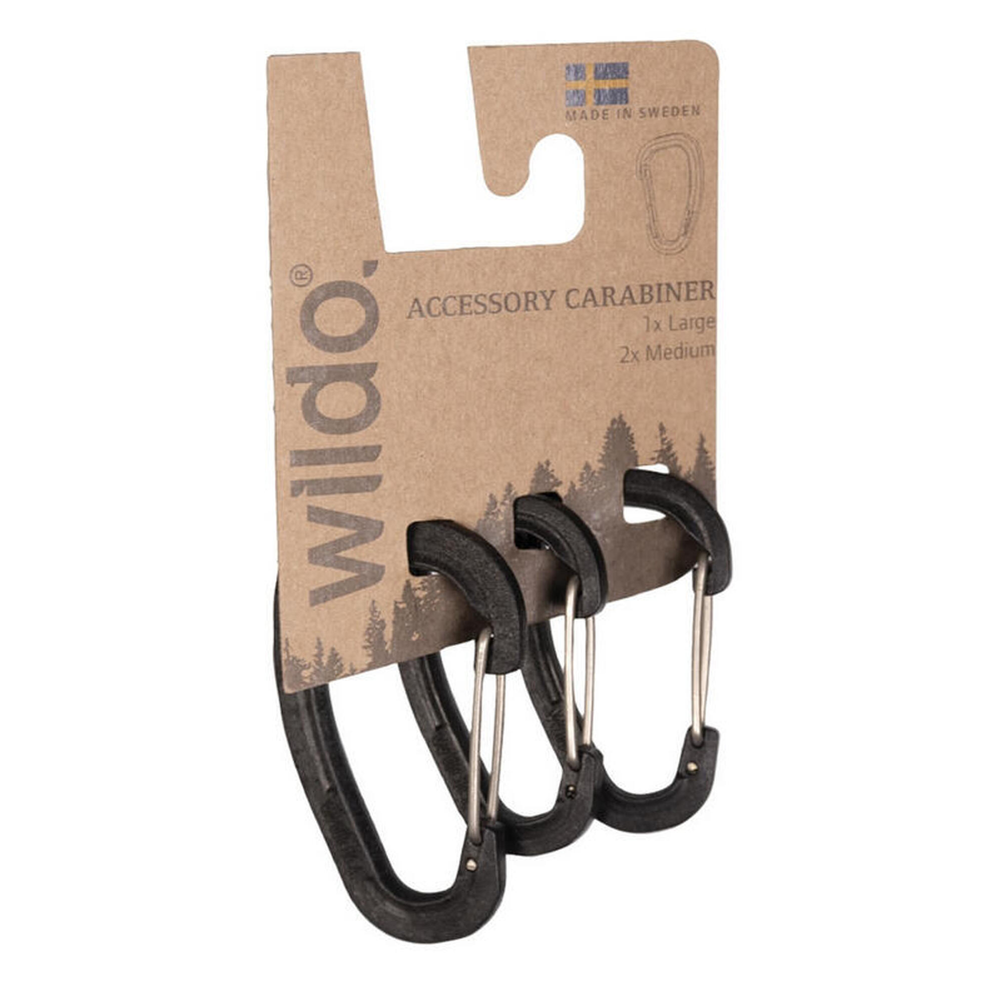 Zestaw karabińczyków turystycznych 3 szt.