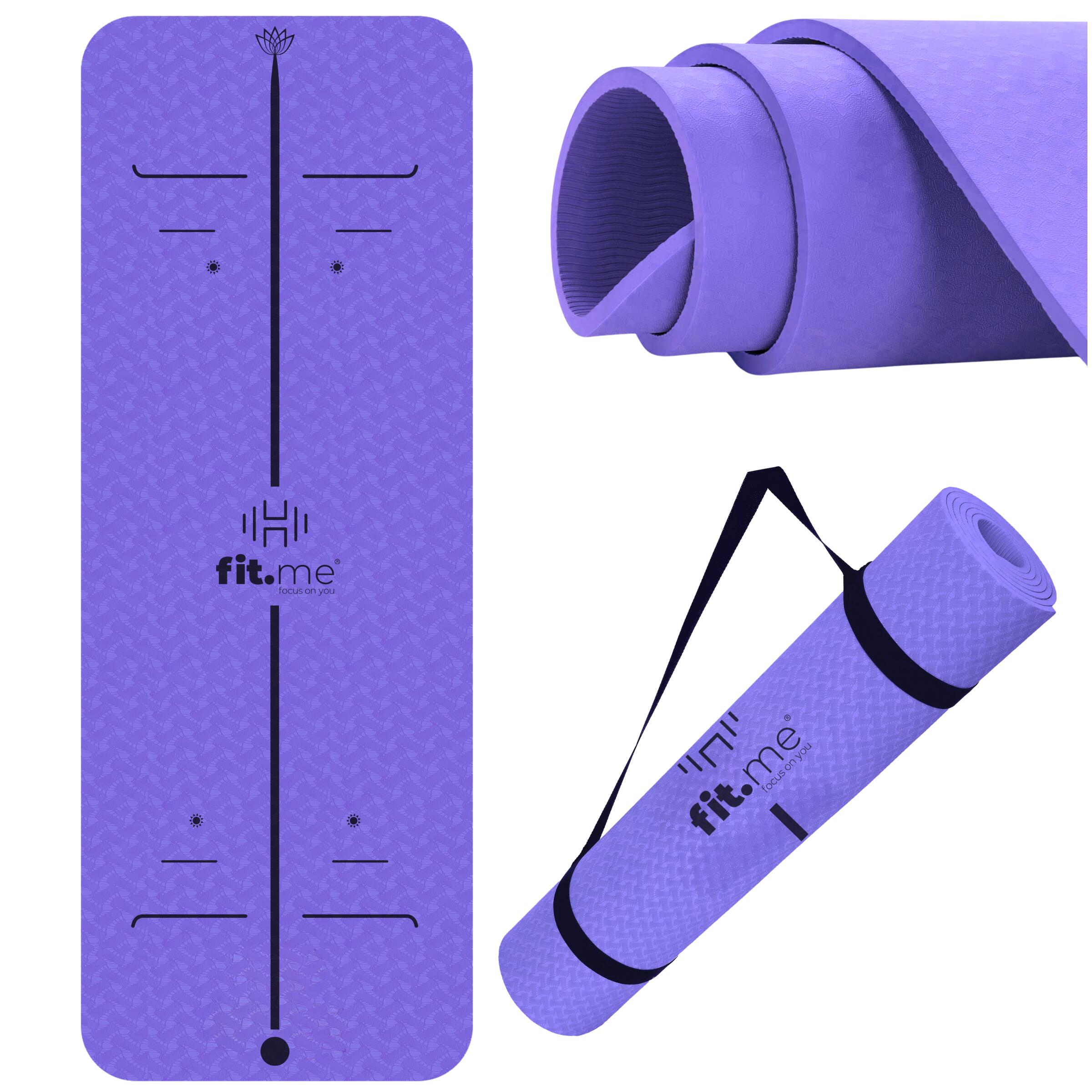 Mata do Jogi i Ćwiczeń TPE ze wzorem Fit.Me