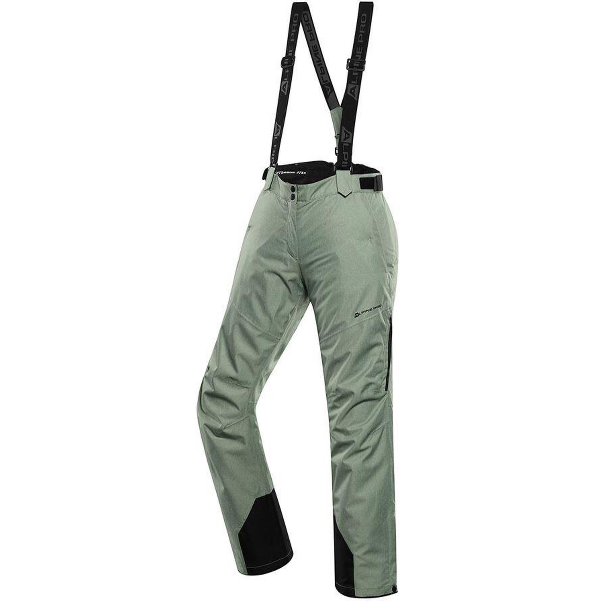 Spodnie narciarskie damskie Alpine Pro Osaga XS zielone.