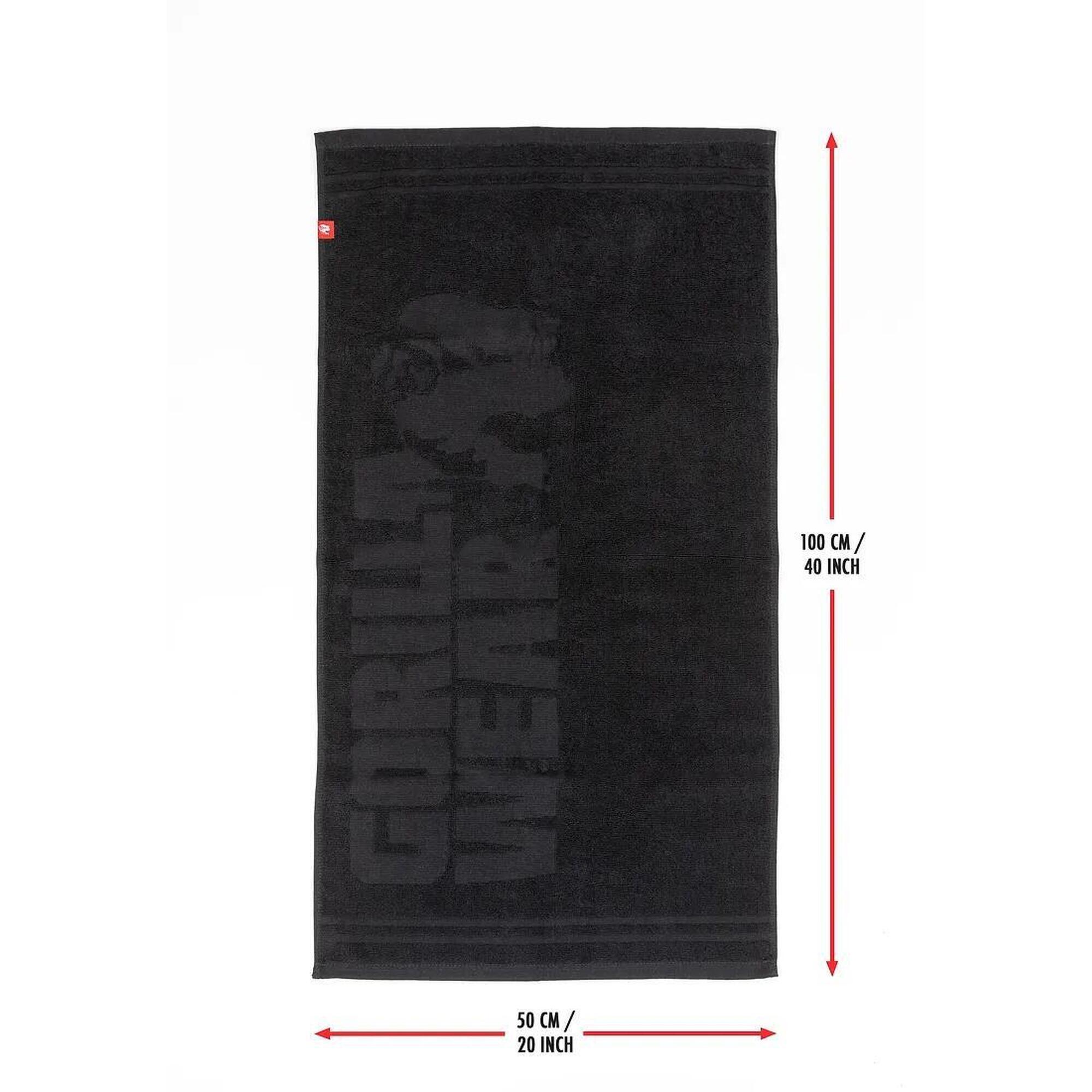 Średni Ręcznik - Czarny