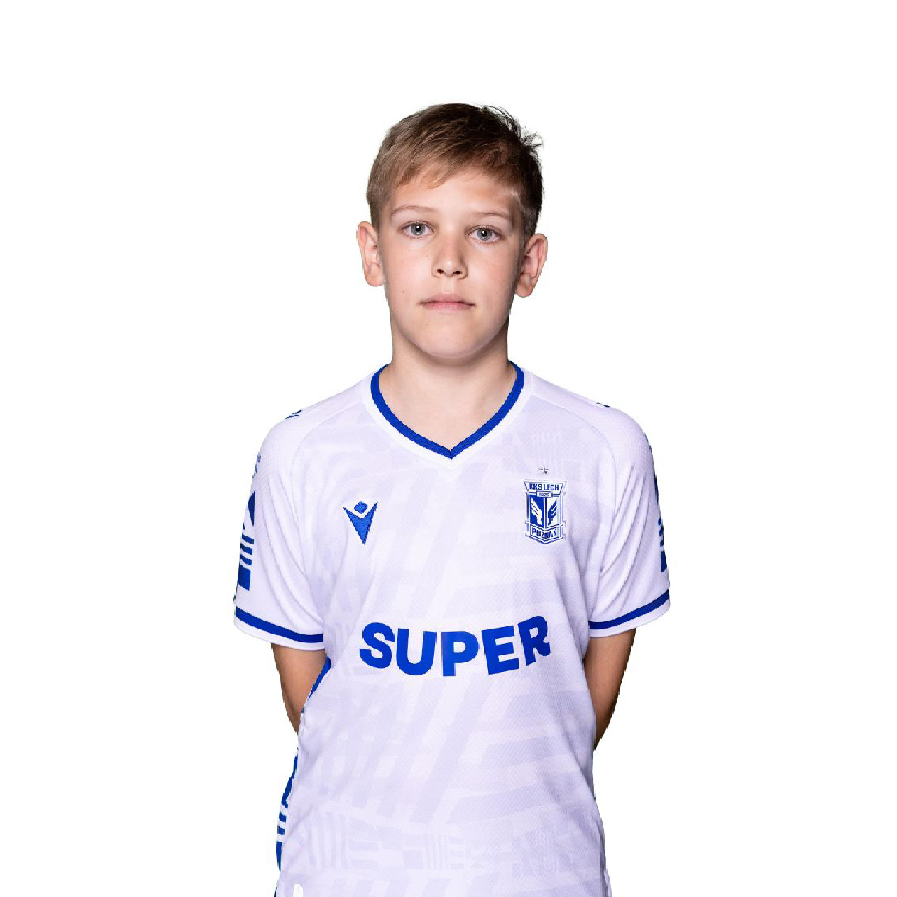 Koszulka meczowa wyjazdowa dziecięca Macron Lech 25/26