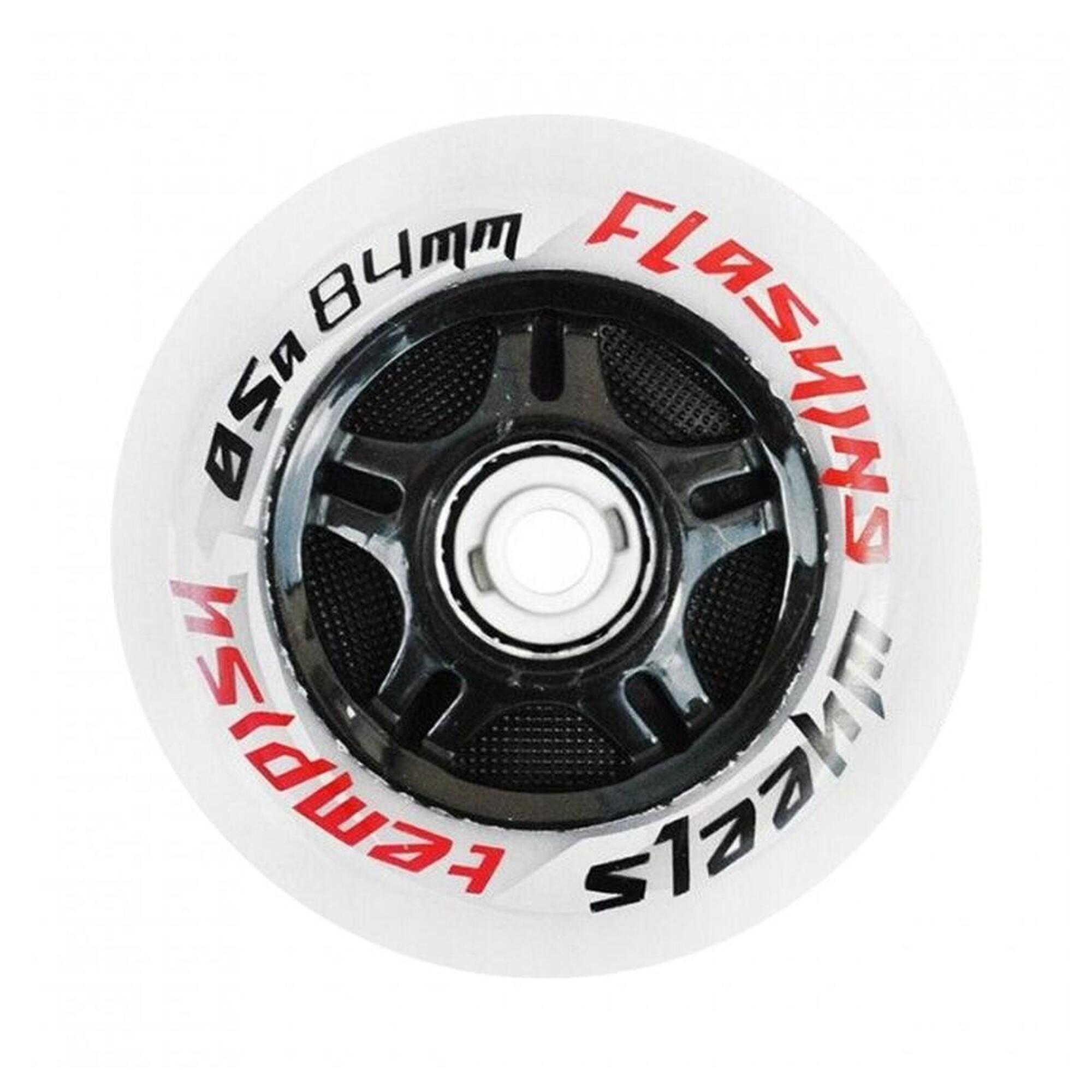 Kółka Świecące do rolek TEMPISH Flashing 85A