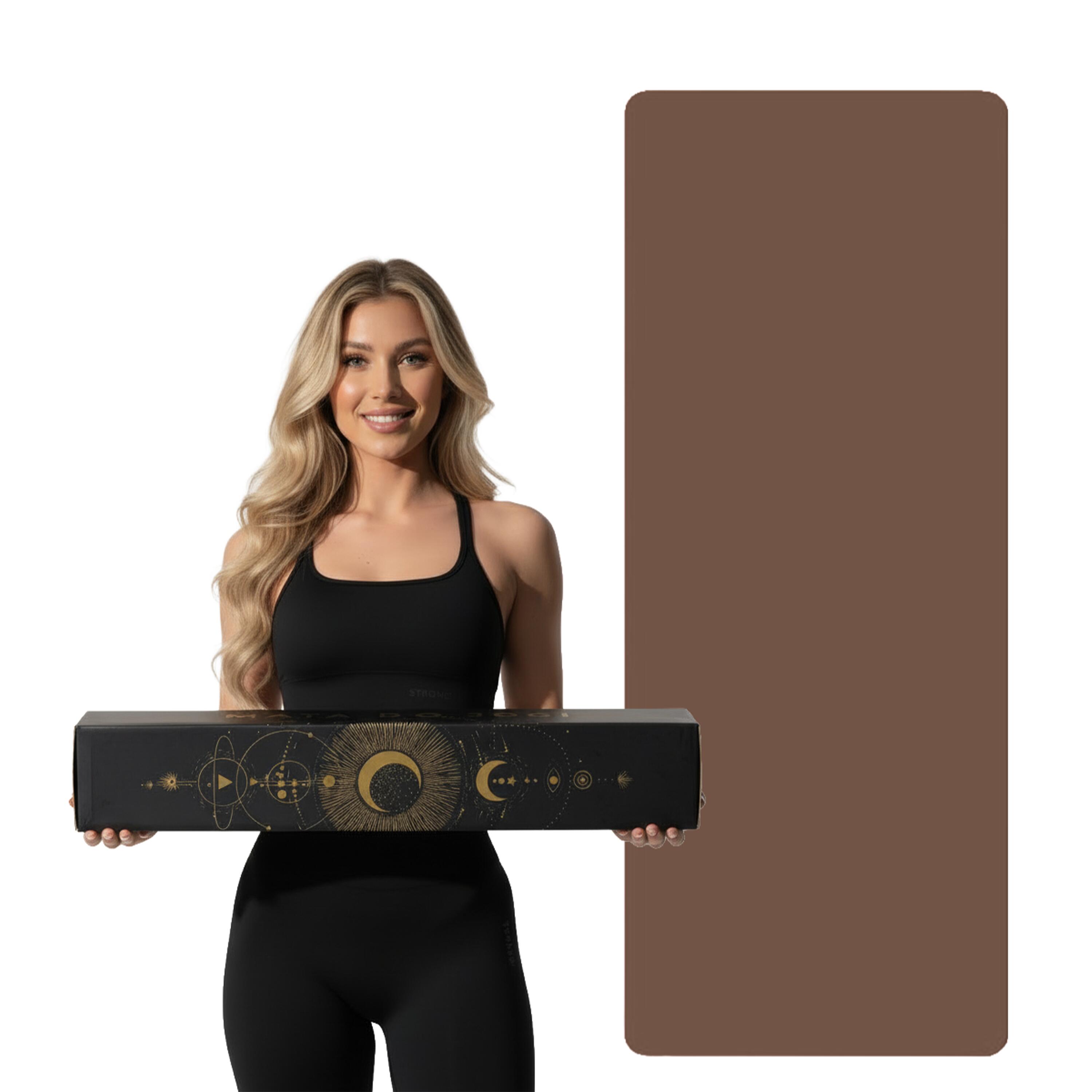 Mata do jogi minimalistyczna Fit.me 4mm kauczuk