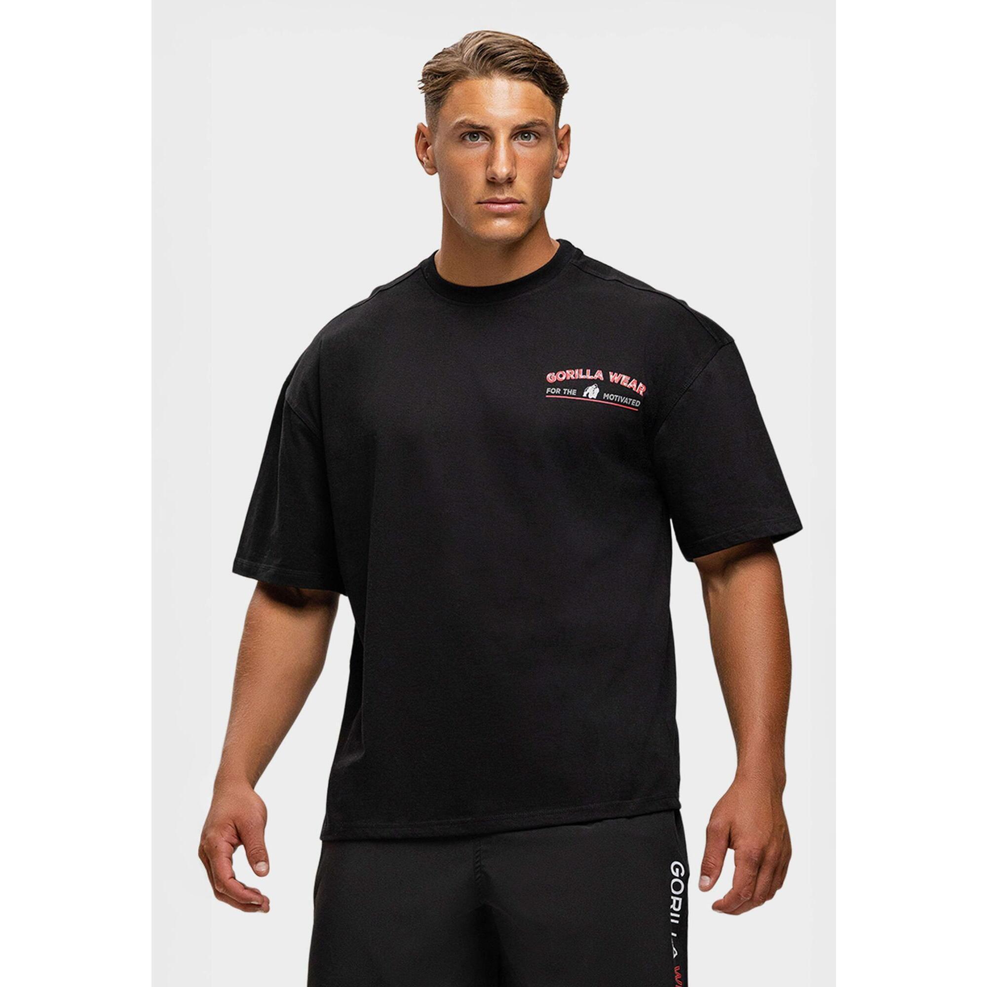 Macon Duże rozmiary Koszulka - Czarny