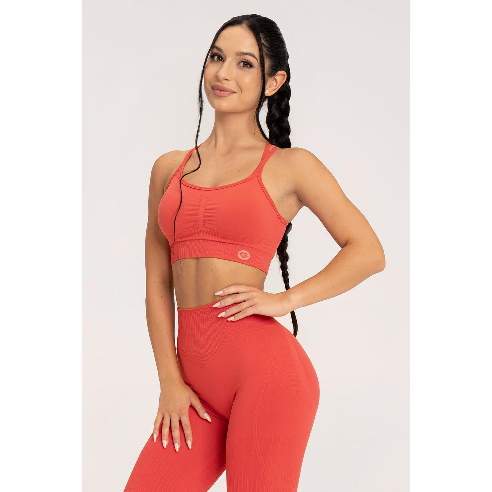 Stanik fitness cardio damski Gym Glamour push up 2.0