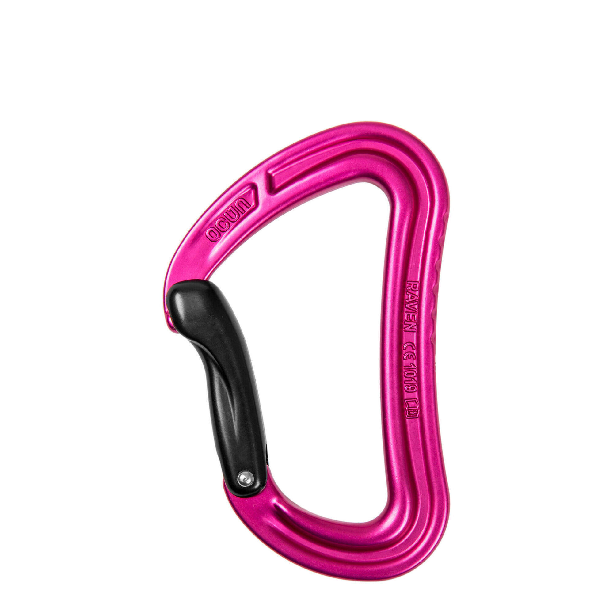 Karabinek wspinaczkowy Ocun Raven Bent - pink