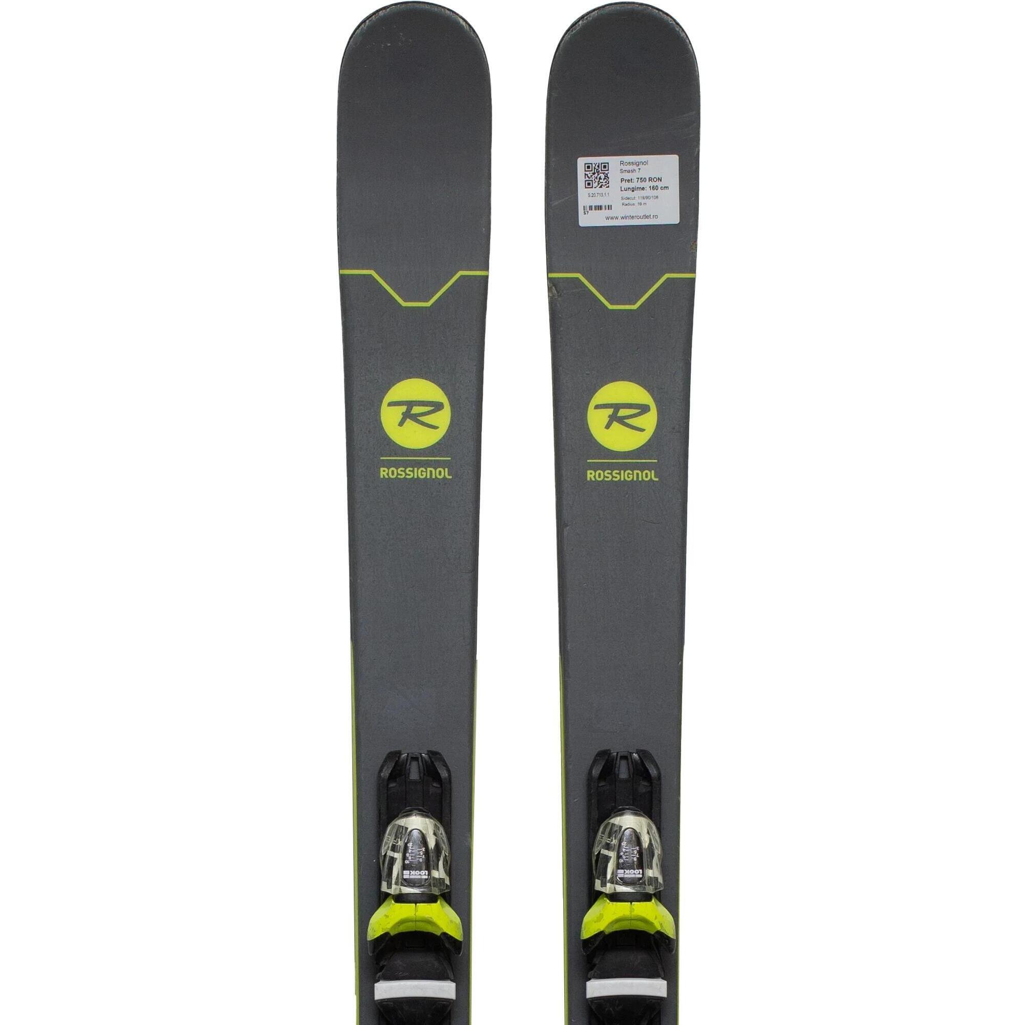 Second Life- Narty ROSSIGNOL Smash 7, 160 cm- Stan zadowalający