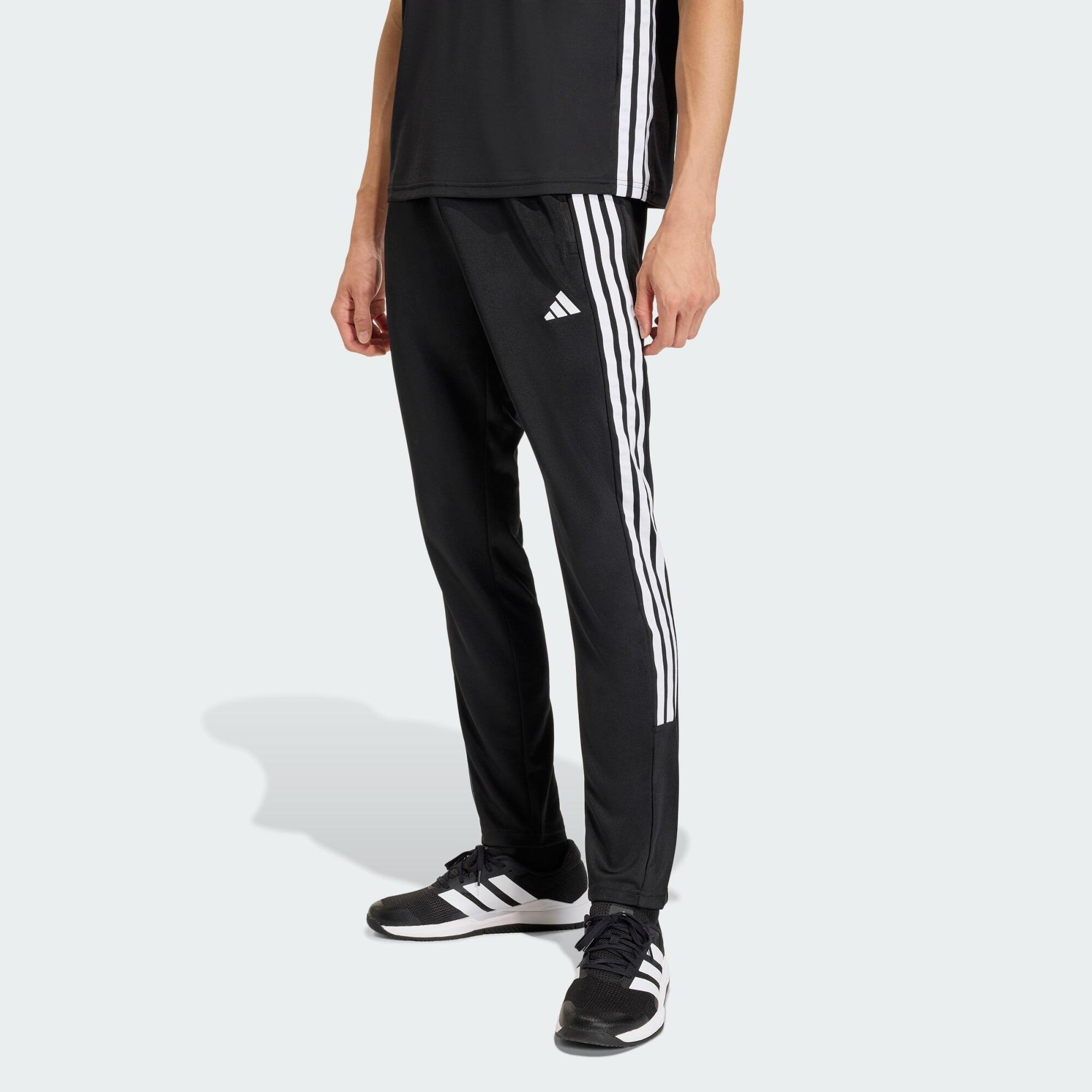 Spodnie Workout Essentials All-Set 3-Stripes Knit