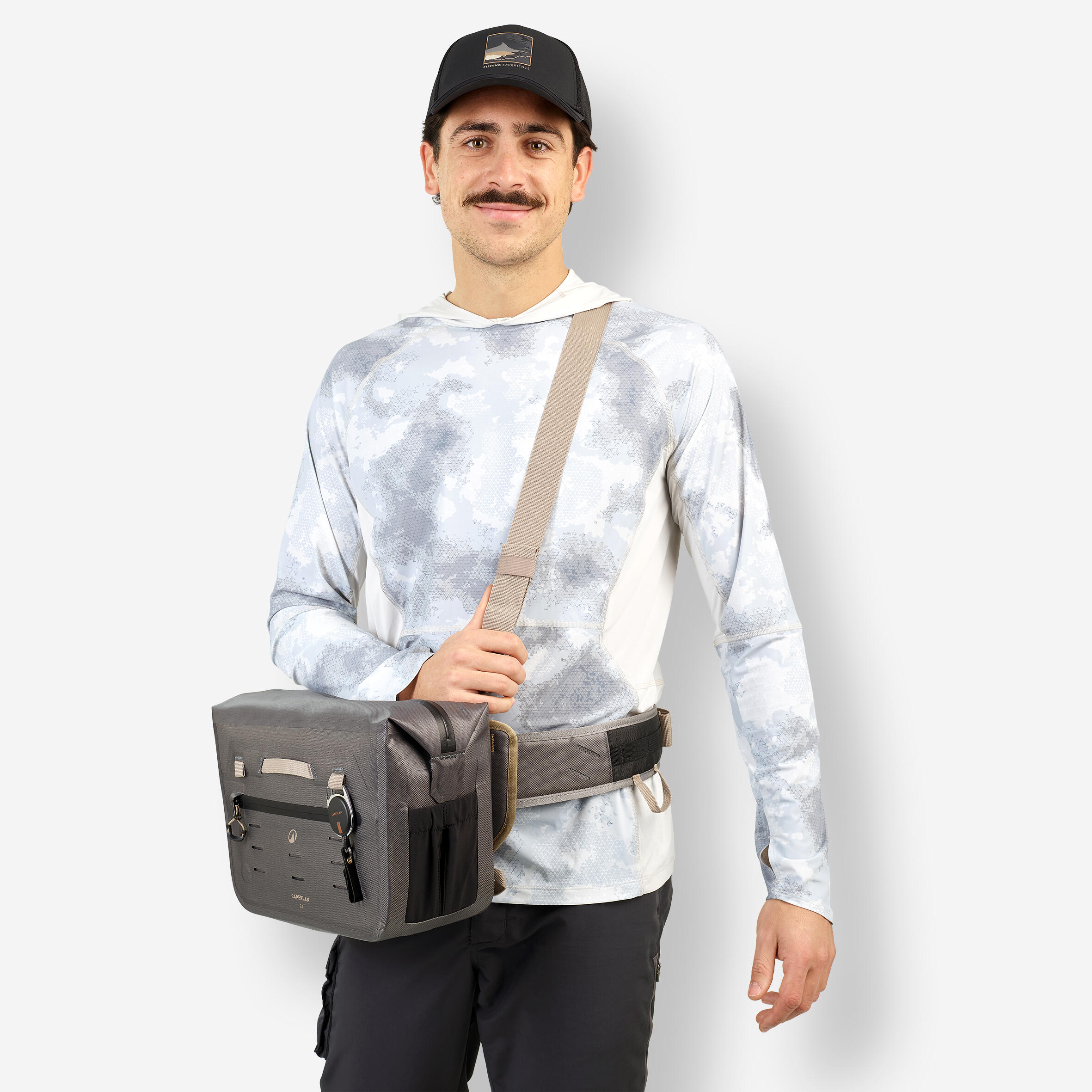 Torba wędkarska na ramię / pasek Caperlan 900 12 l