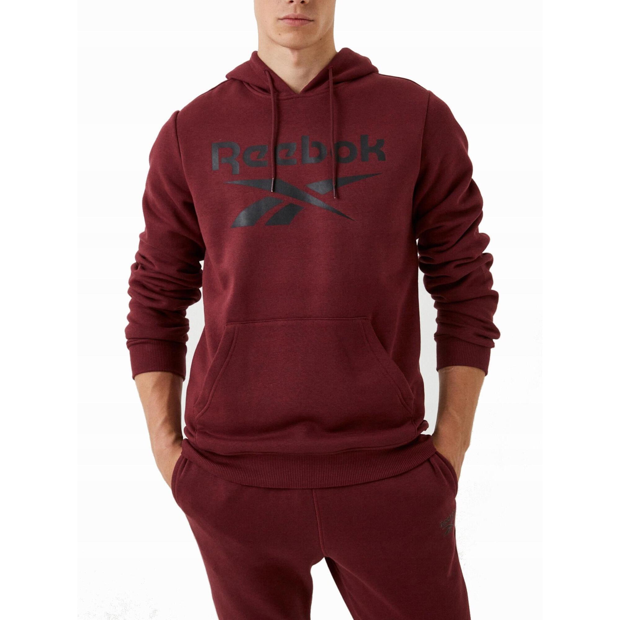 Bluza na co dzień męska REEBOK ciepła z kapturem