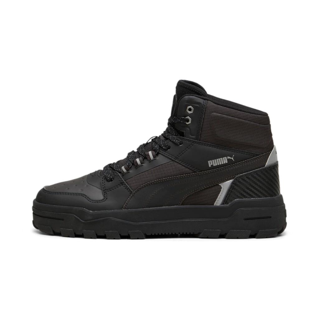 Puma Rebound Abrupt Open Road II — wysokie sneakersy, szare.