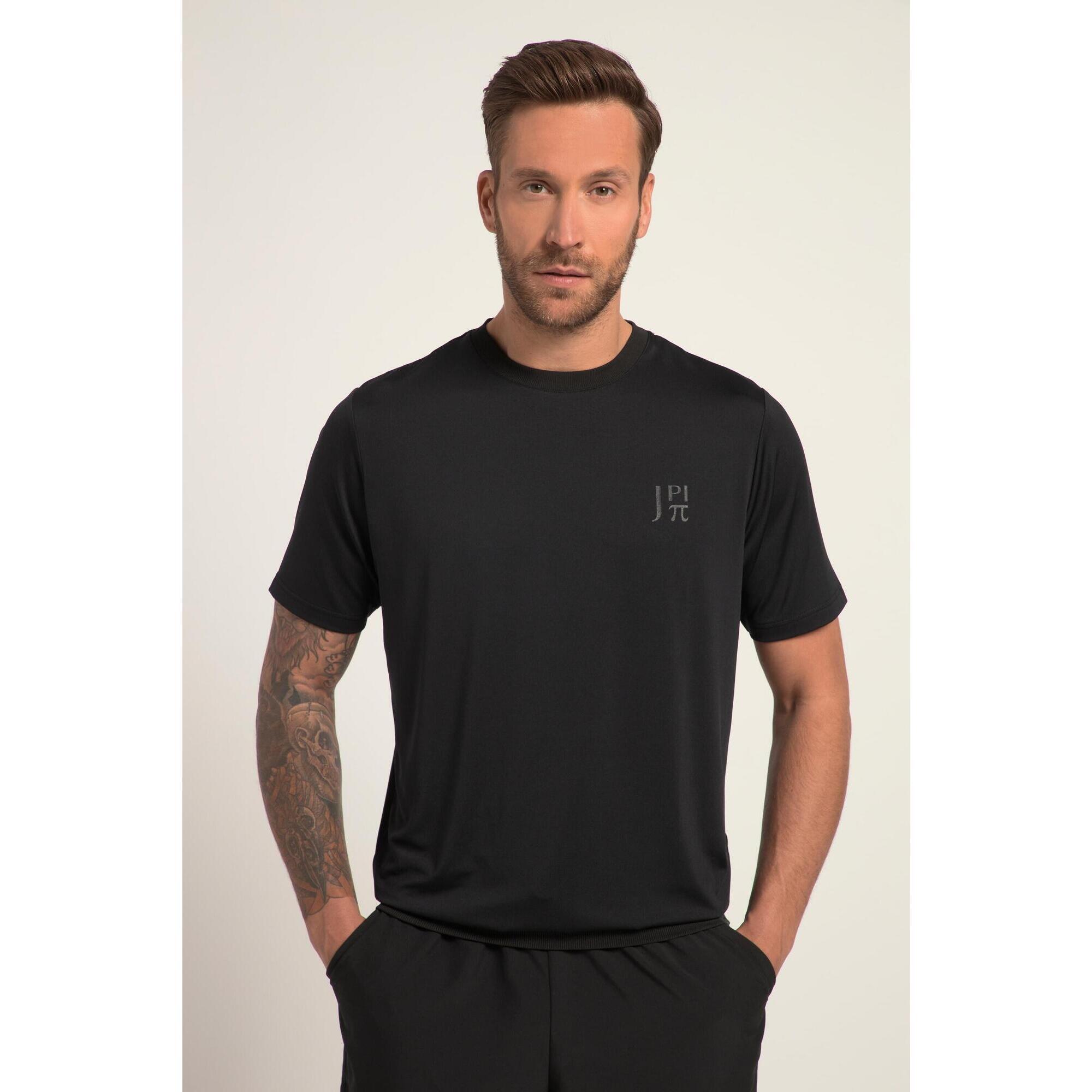 Męski T-shirt FLEXNAMIC® odzież sportowa fason maskujący brzuch rękaw 1/2