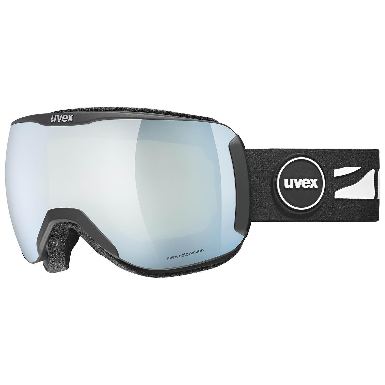 Gogle narciarskie Uvex Downhill 2100 CV Black Matt SL/White-Green 2024